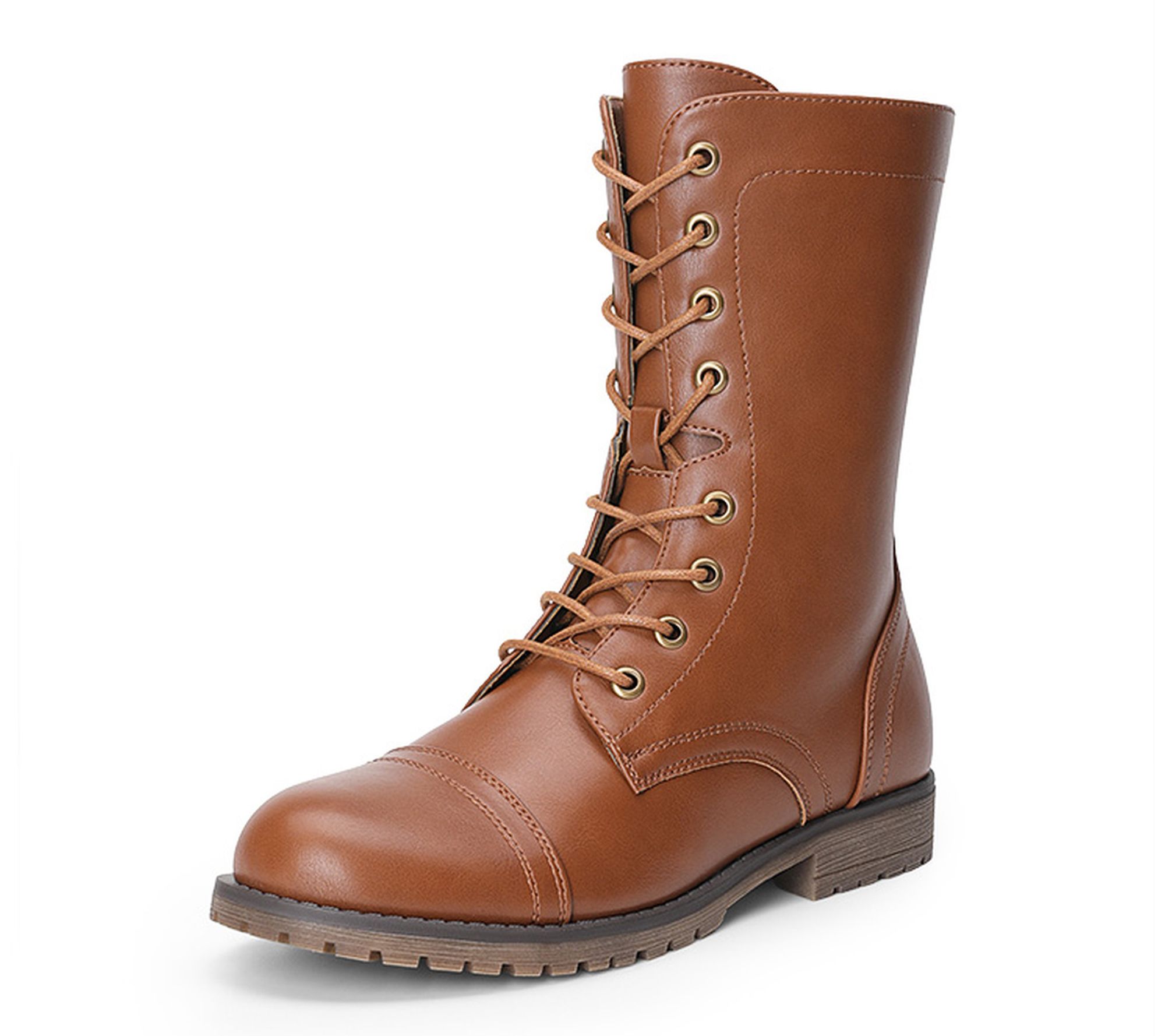 Dream Pairs Mid-Calf Combat Boots