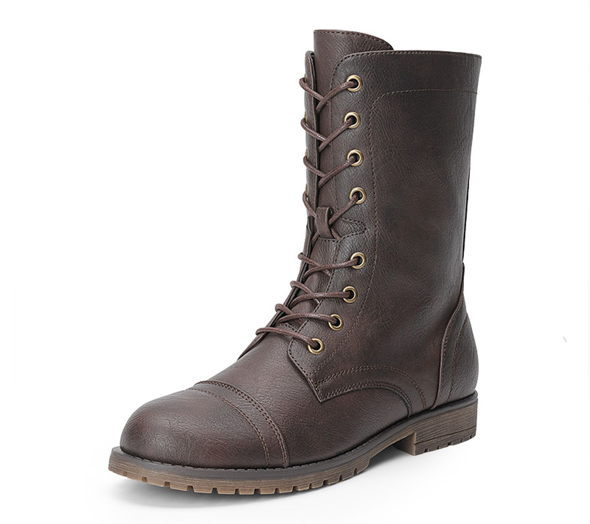 Dream Pairs Mid-Calf Combat Boots