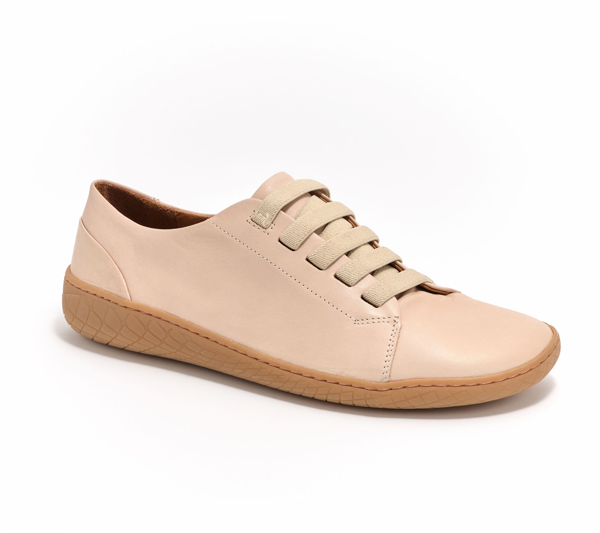 "As Is" Miz Mooz Leather Gored-Lace Casual Sneakers - Kendal