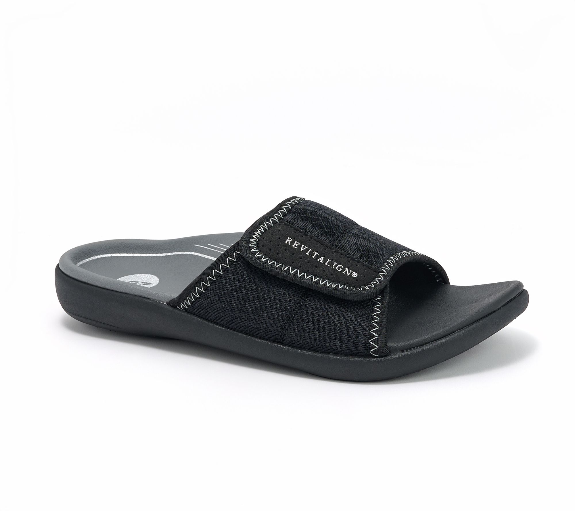 Revitalign Orthotic Adjustable Slide Sandals - Energized