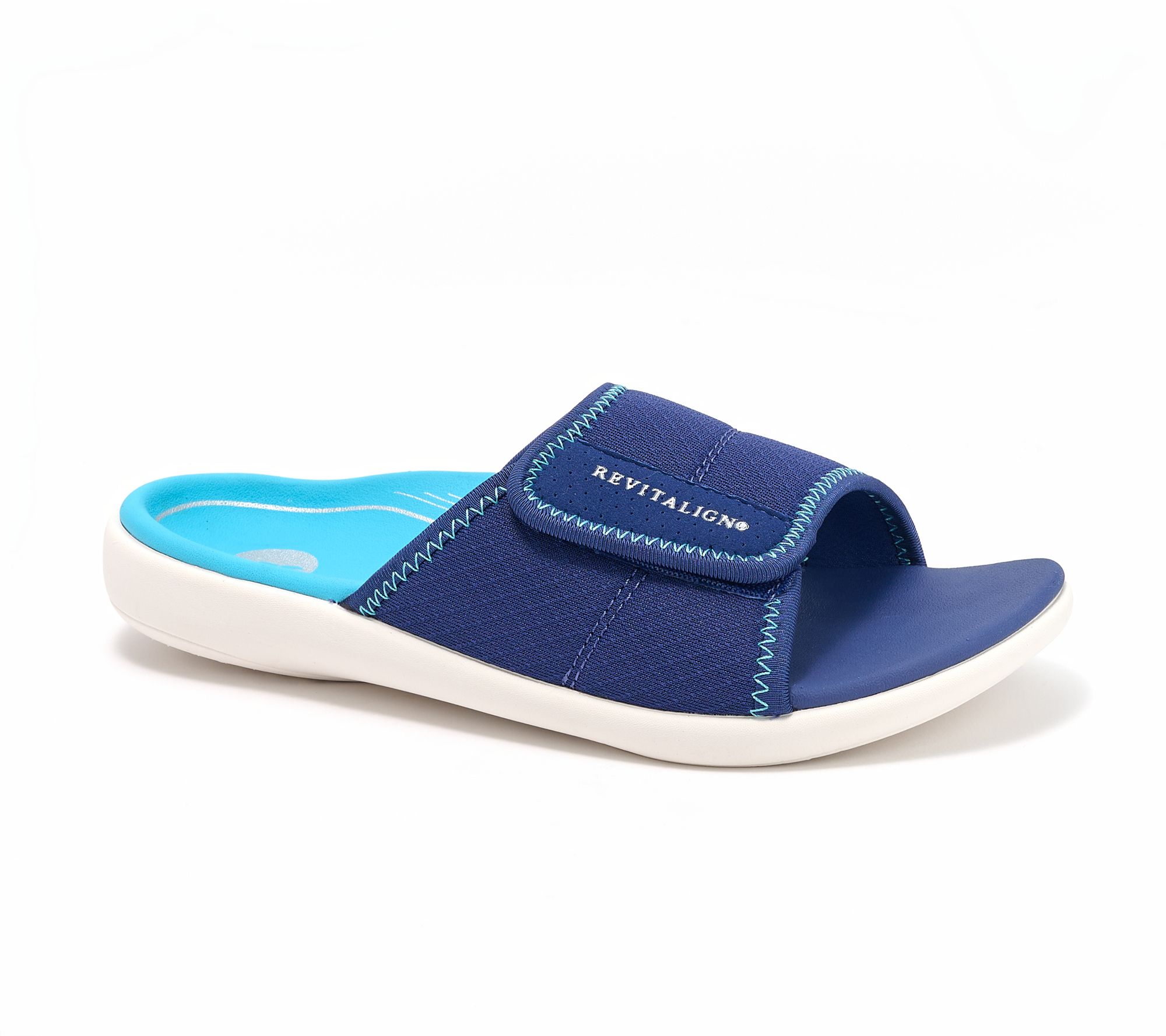 Revitalign Orthotic Adjustable Slide Sandals - Energized