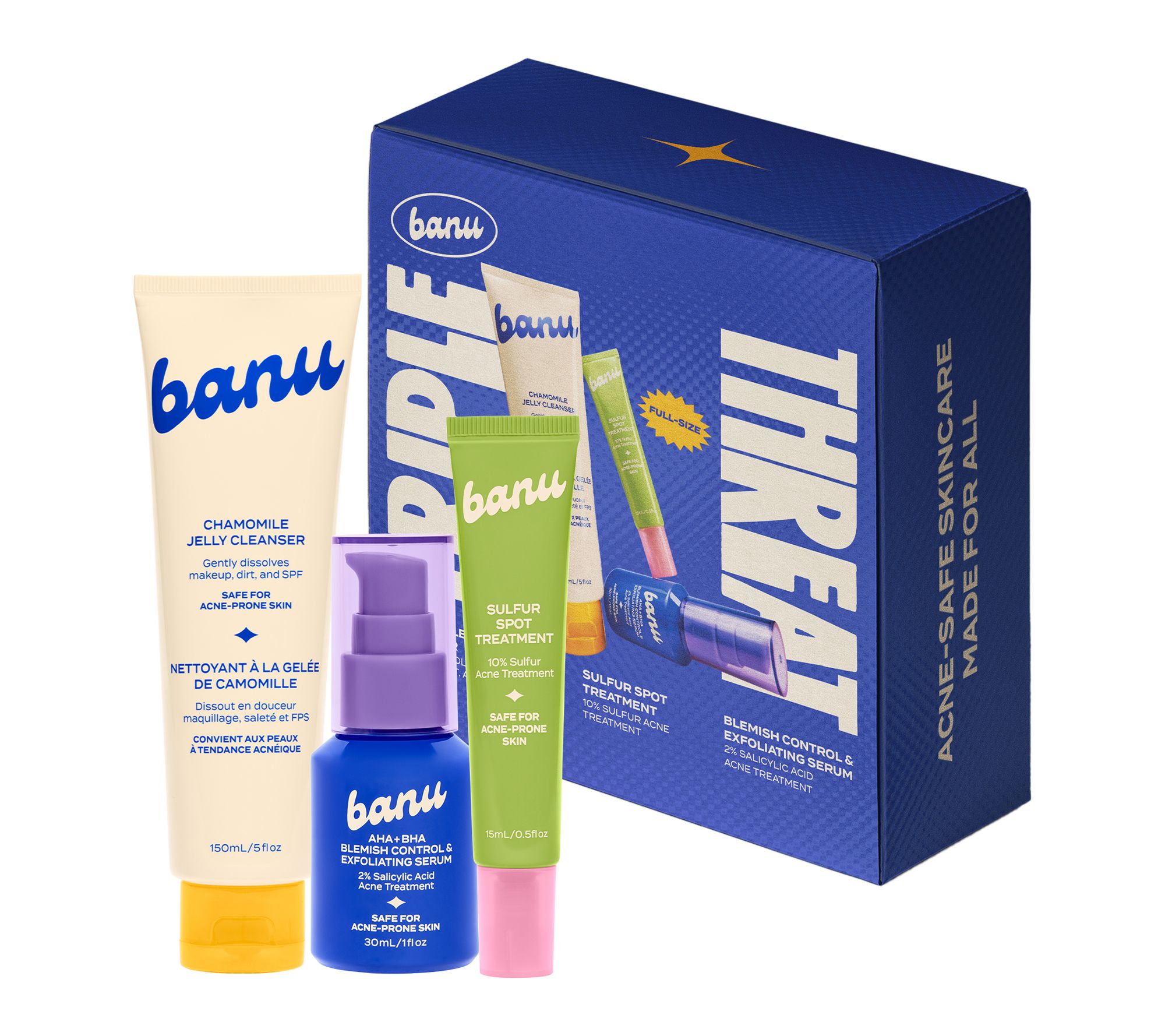 banu skin Acne Clearing System for Acne-Prone Skin