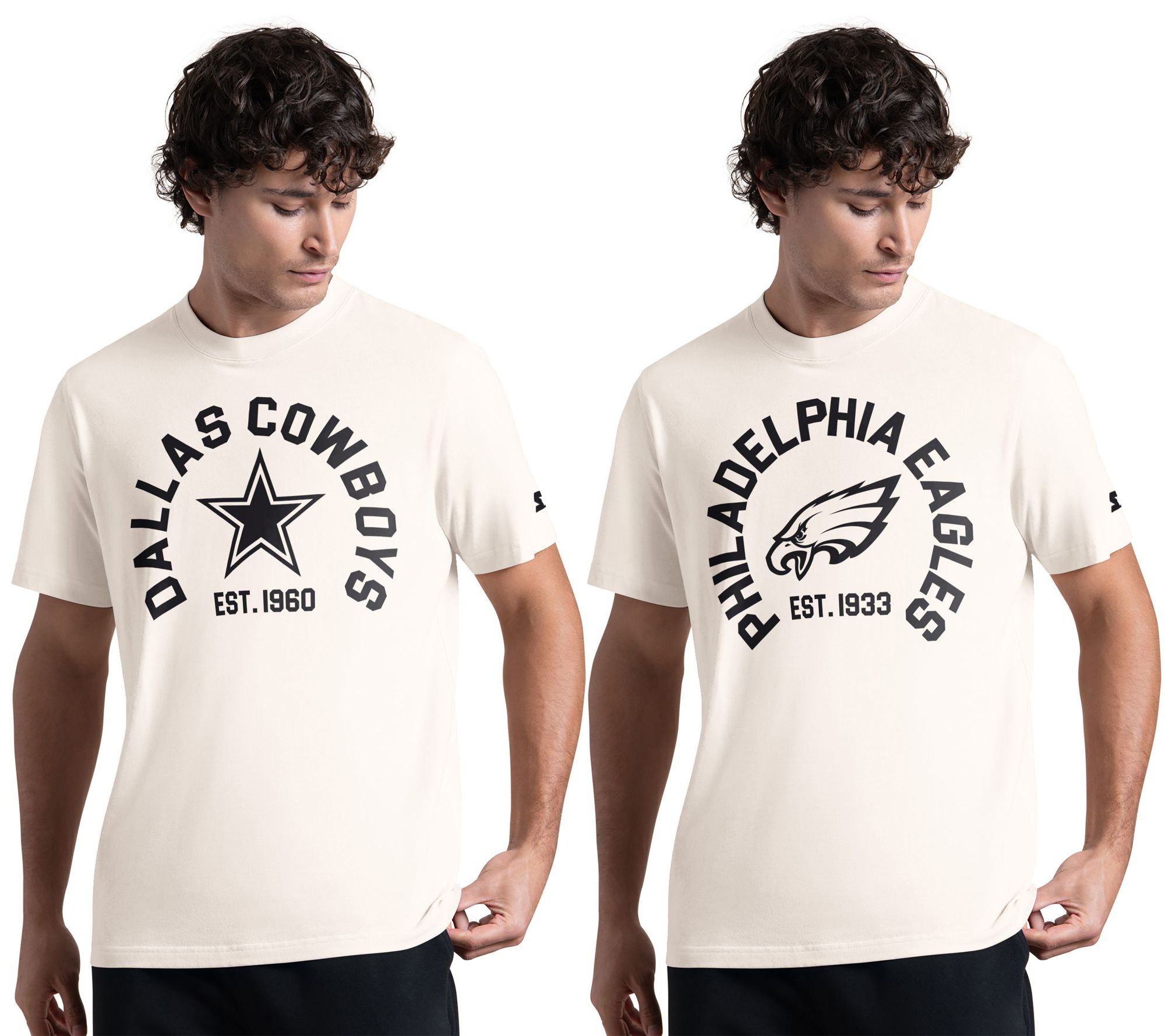 NFL Officially Licensed Starter Men's Fashion Short Sleeve Shirt