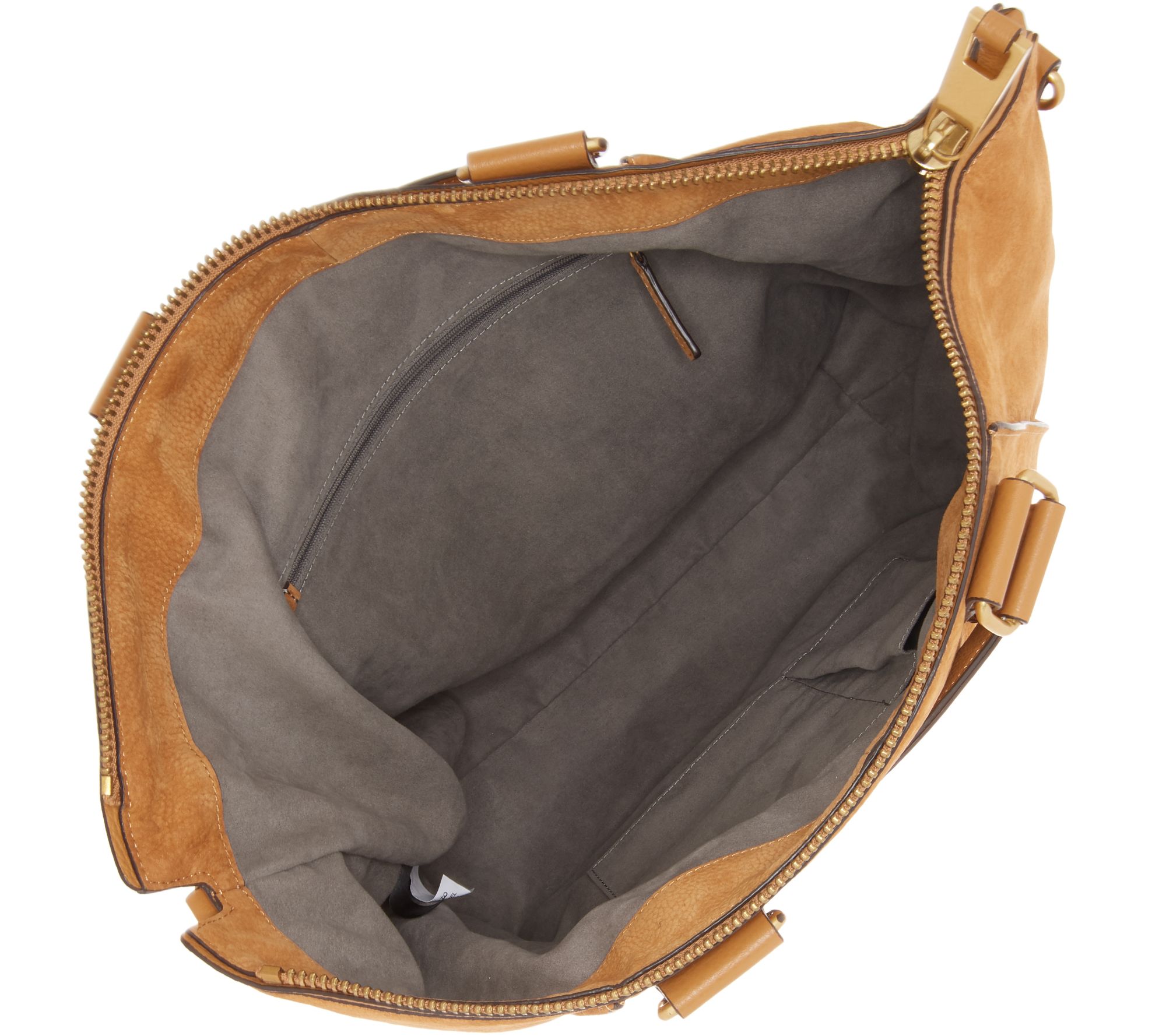 Vince Camuto Leather Tote Bag - Rosa - QVC.com
