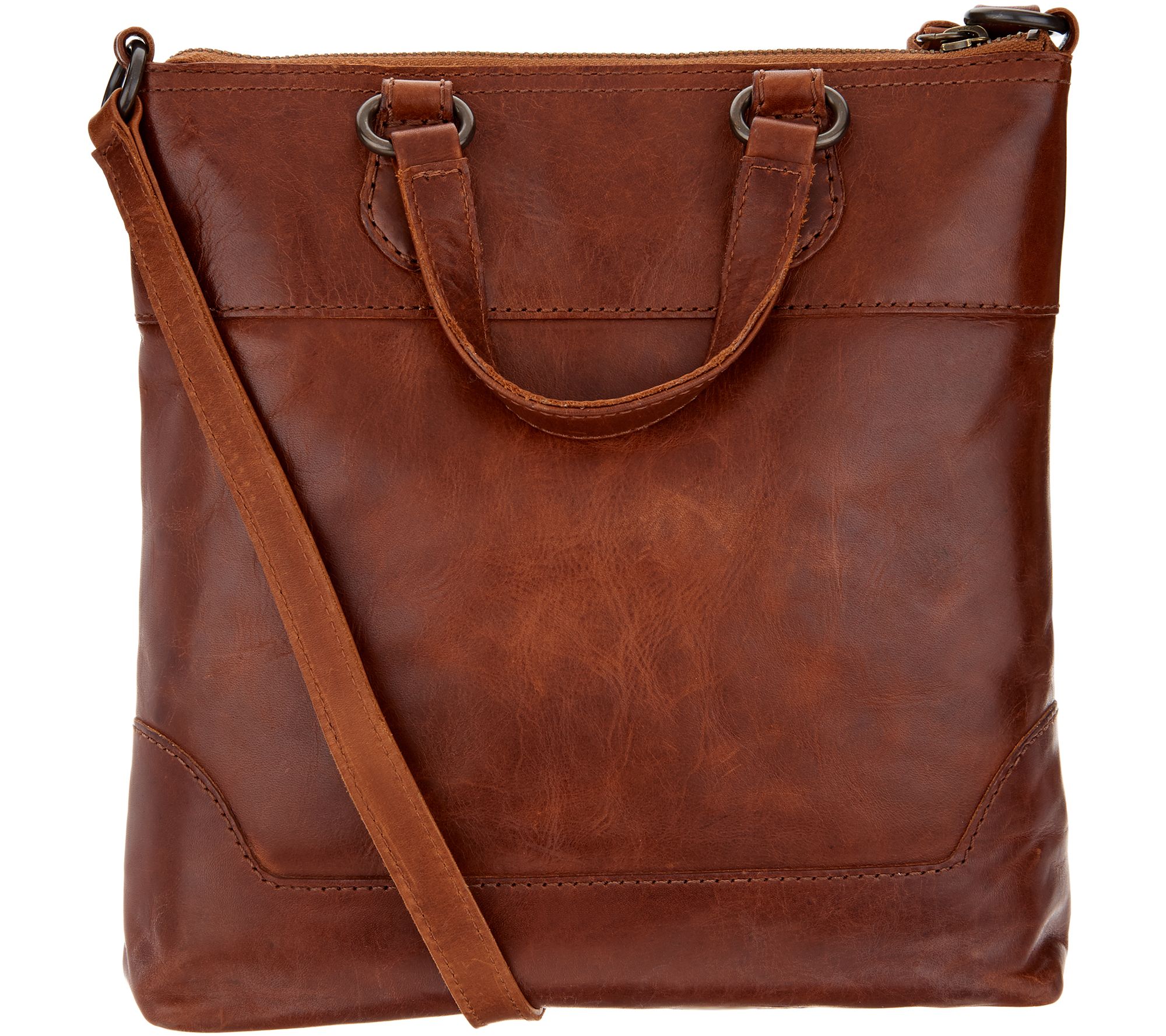 frye melissa small tote crossbody bag