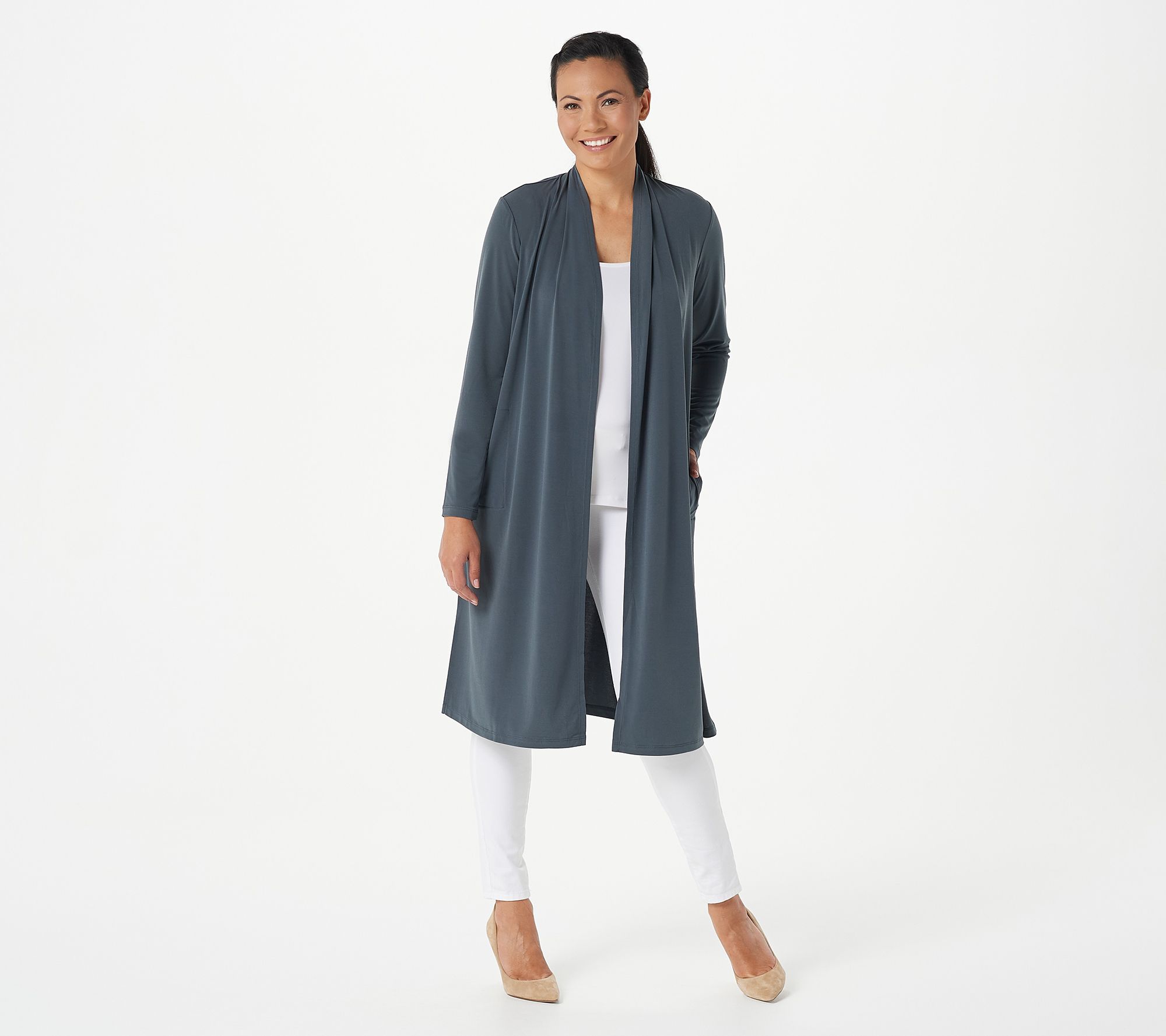 susan graver liquid knit duster