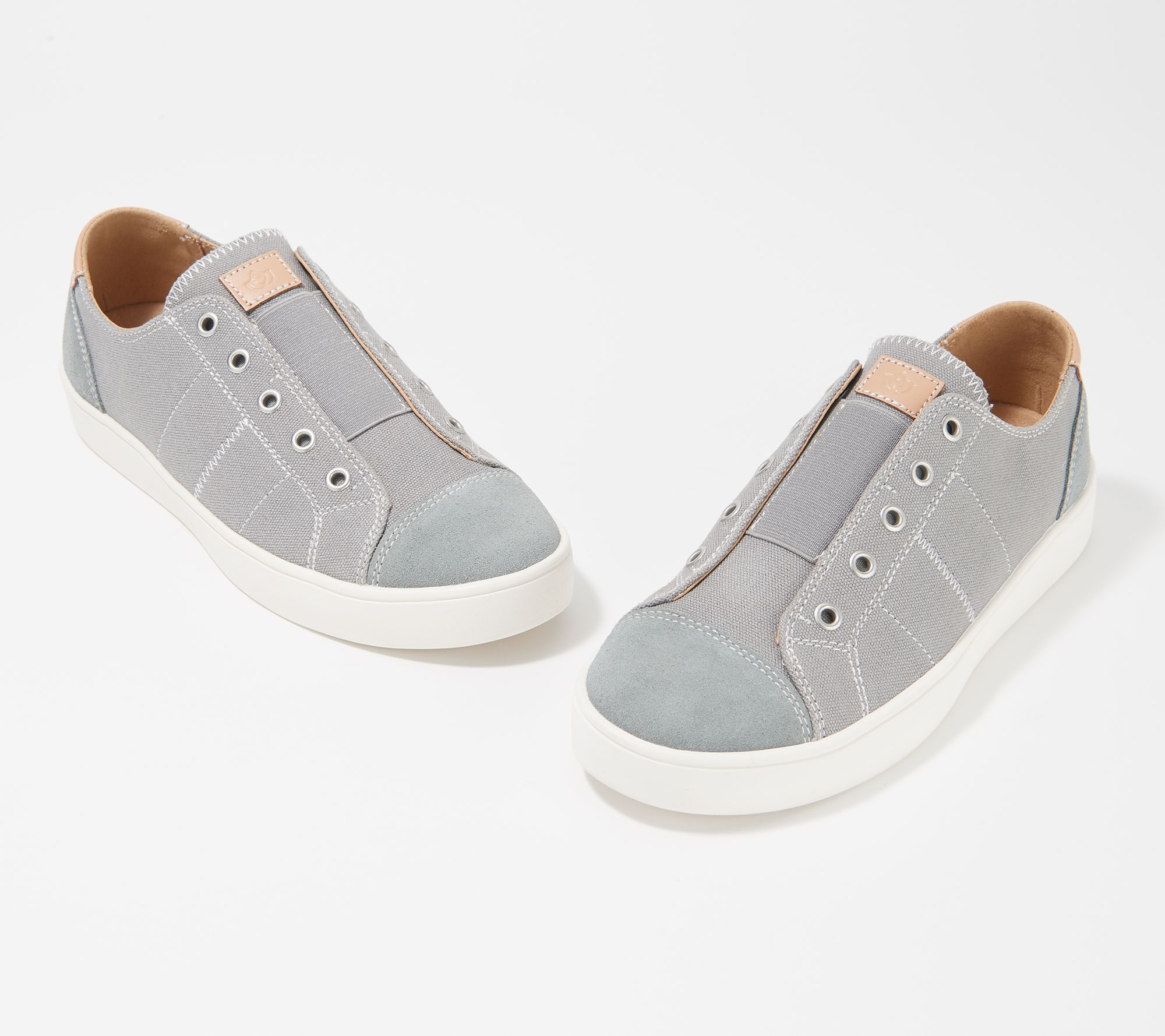 Spenco Orthotic Canvas Slip-On Shoes - Malibu
