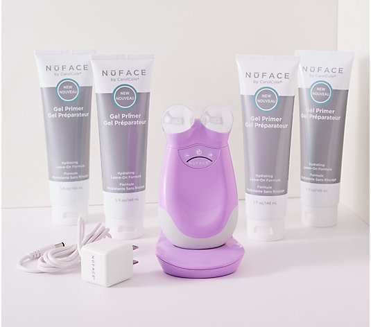 NuFACE Trinity Facial Toning Device w/ 1-Year Supply of Gels