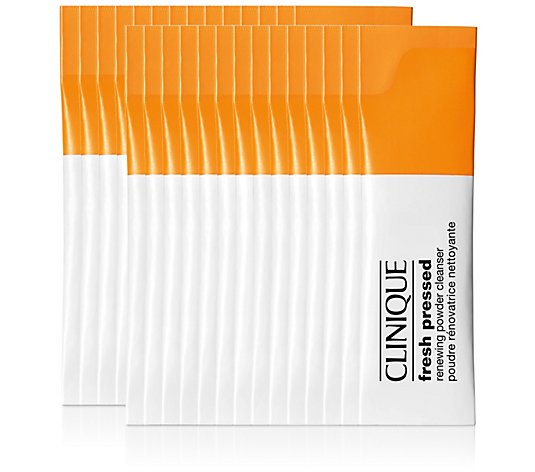 Clinique Fresh Pressed Renewing Powder Cleanser, 28-Count