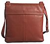 Stone Mountain USA Butter Leather North/South Crossbody Bag, 1 of 2