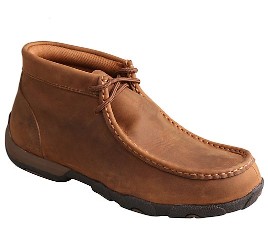 Twisted X Women's Leather Chukka Driving Mocs