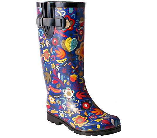 Nomad Pull-On Rubber Rain Boots - Puddles