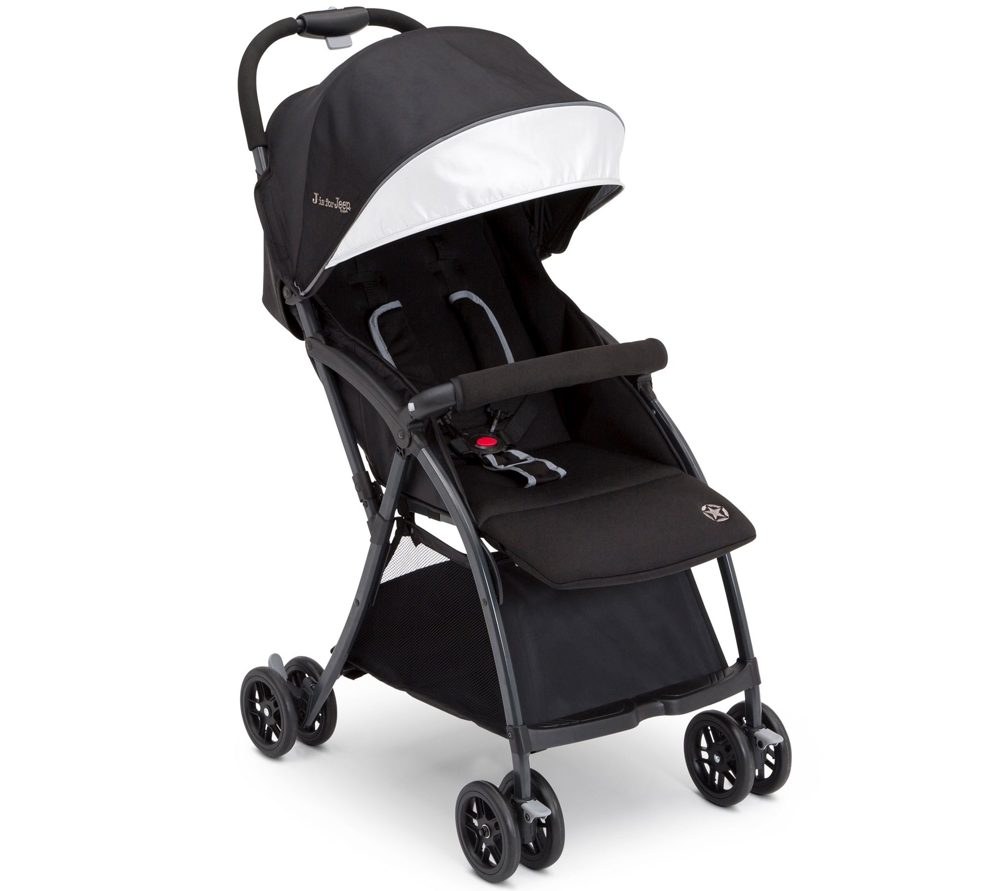 how to close jeep stroller