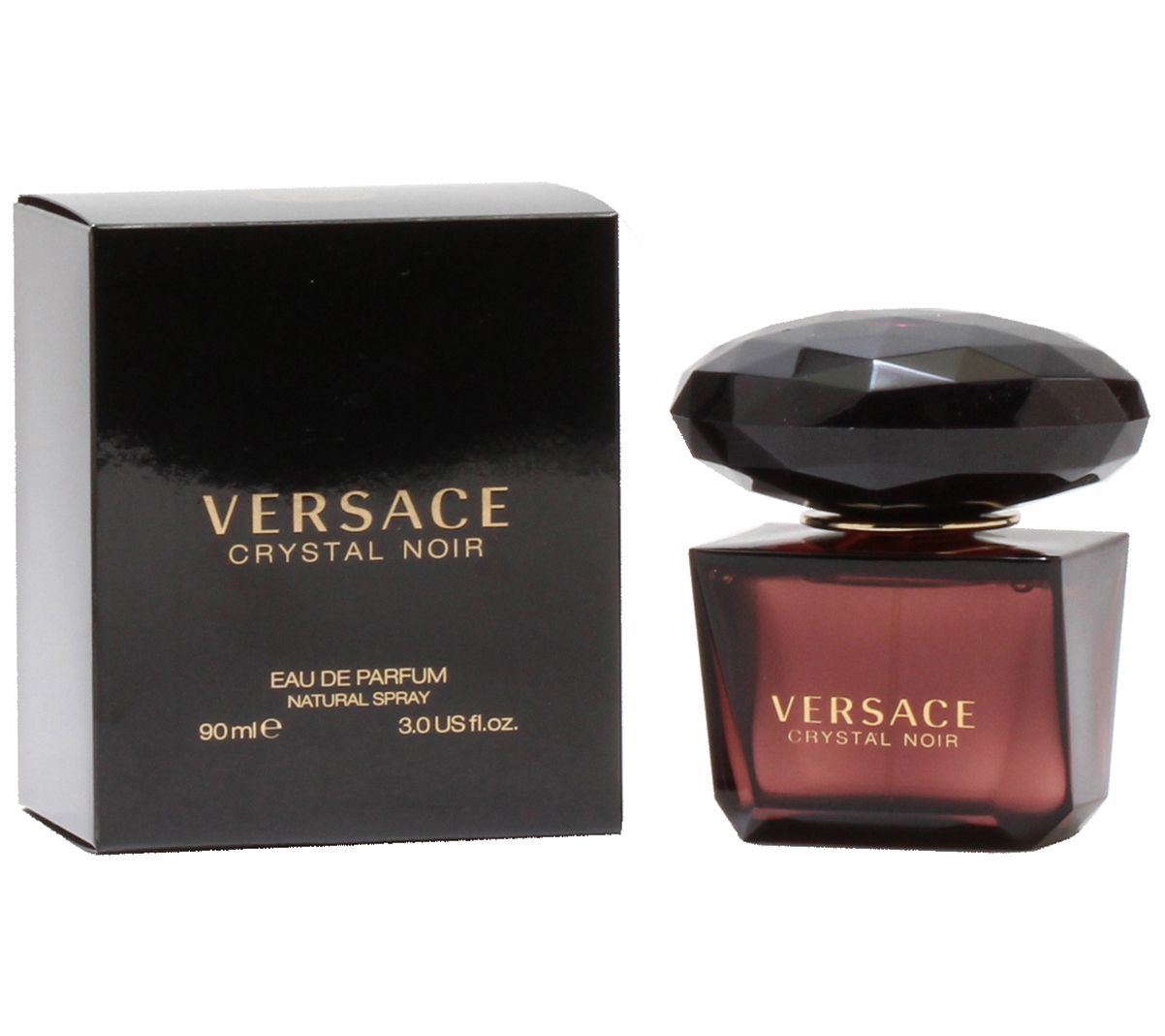 Versace Noir Eau De Parfum Spray, 3.0-fl oz QVC.com