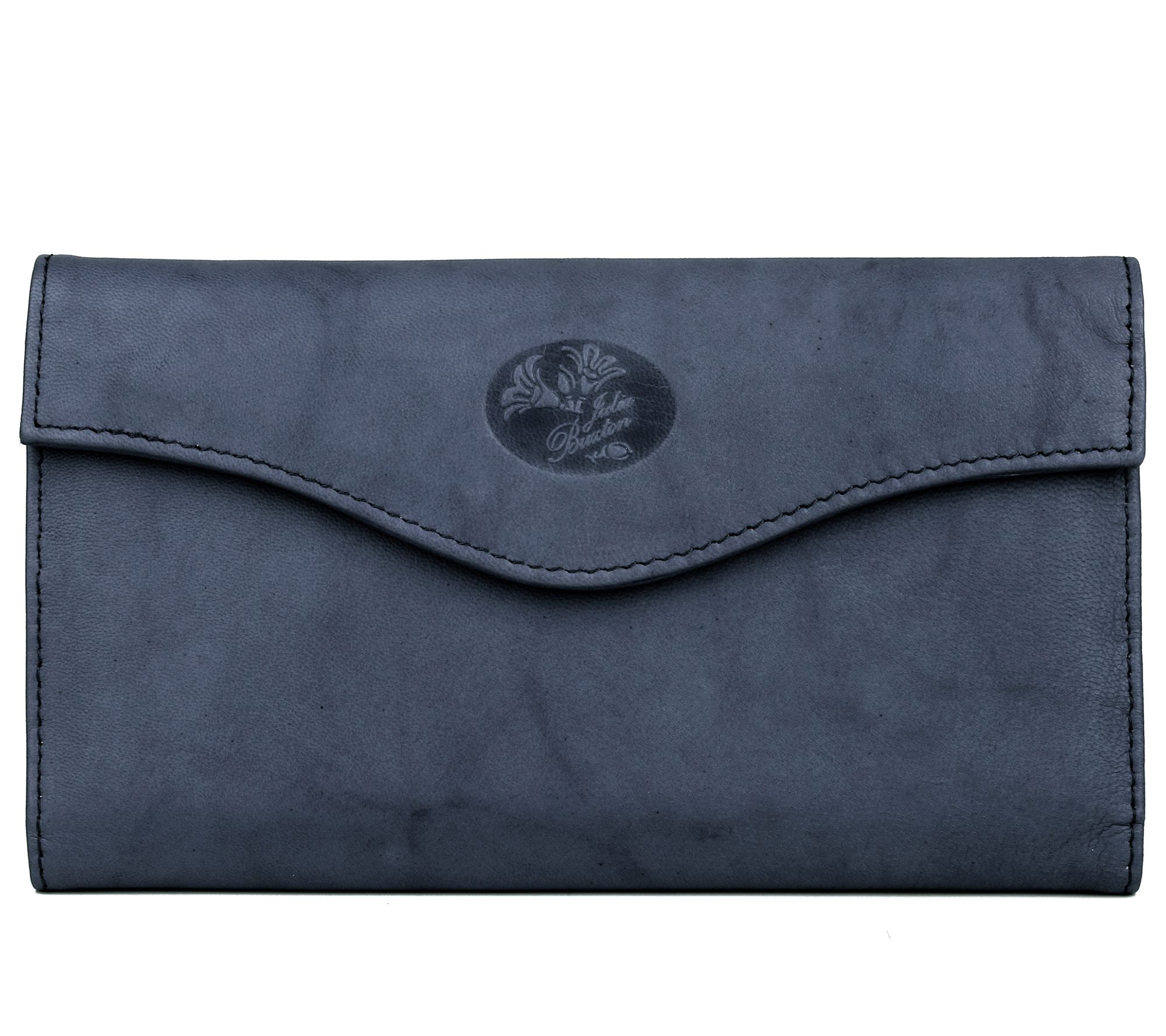 Julia Buxton Heiress Organizer LeatherClutch Wallet