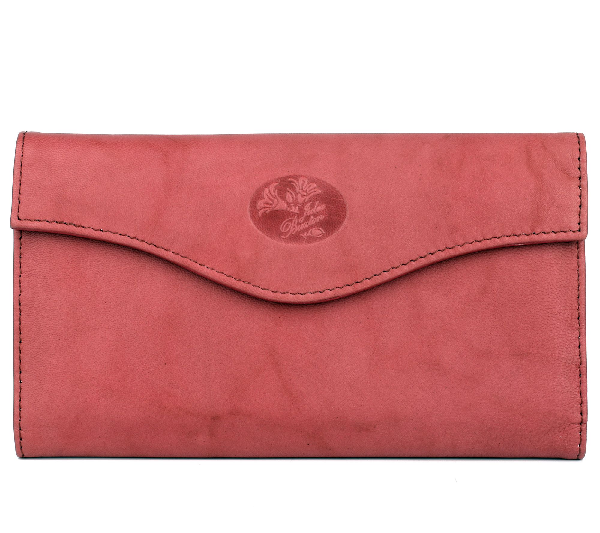 Julia Buxton Heiress Organizer LeatherClutch Wallet