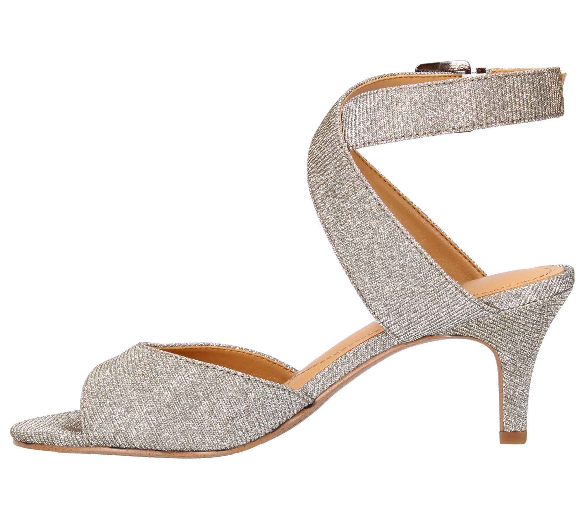 J. Renee' Heel- Soncino Fabric - QVC.com