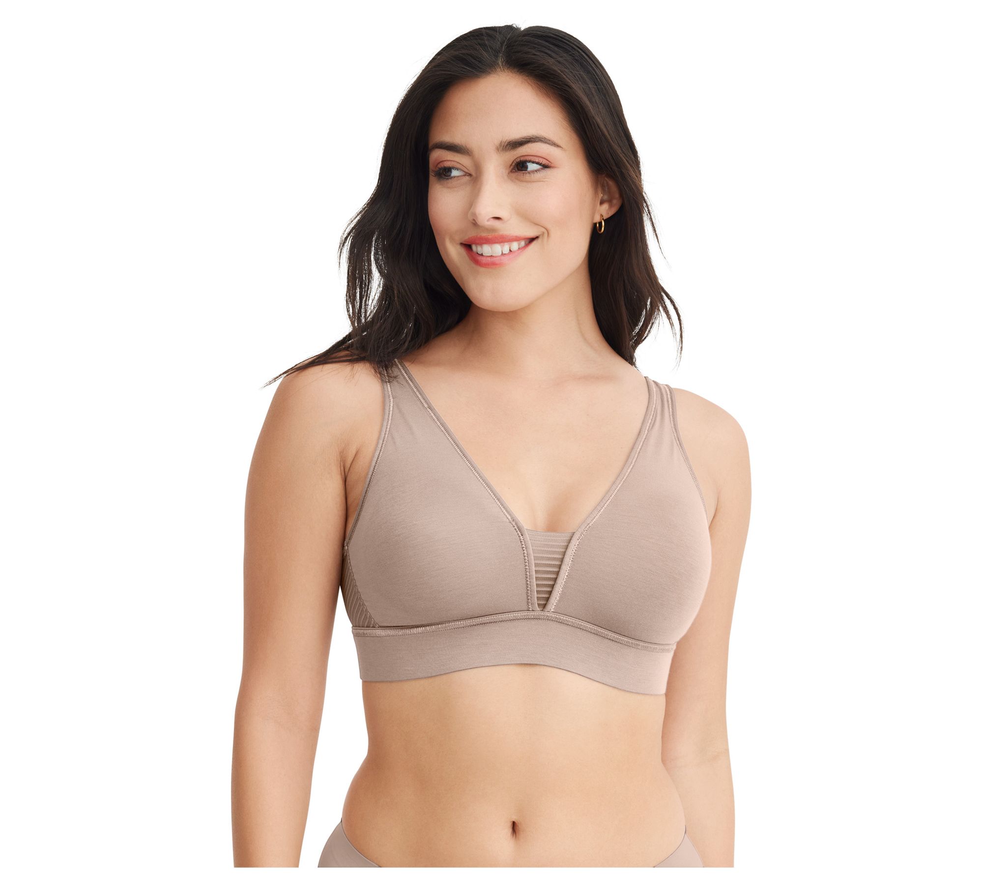 Breezies Set of 2 Seamless Underwire Bandeau Bras 
