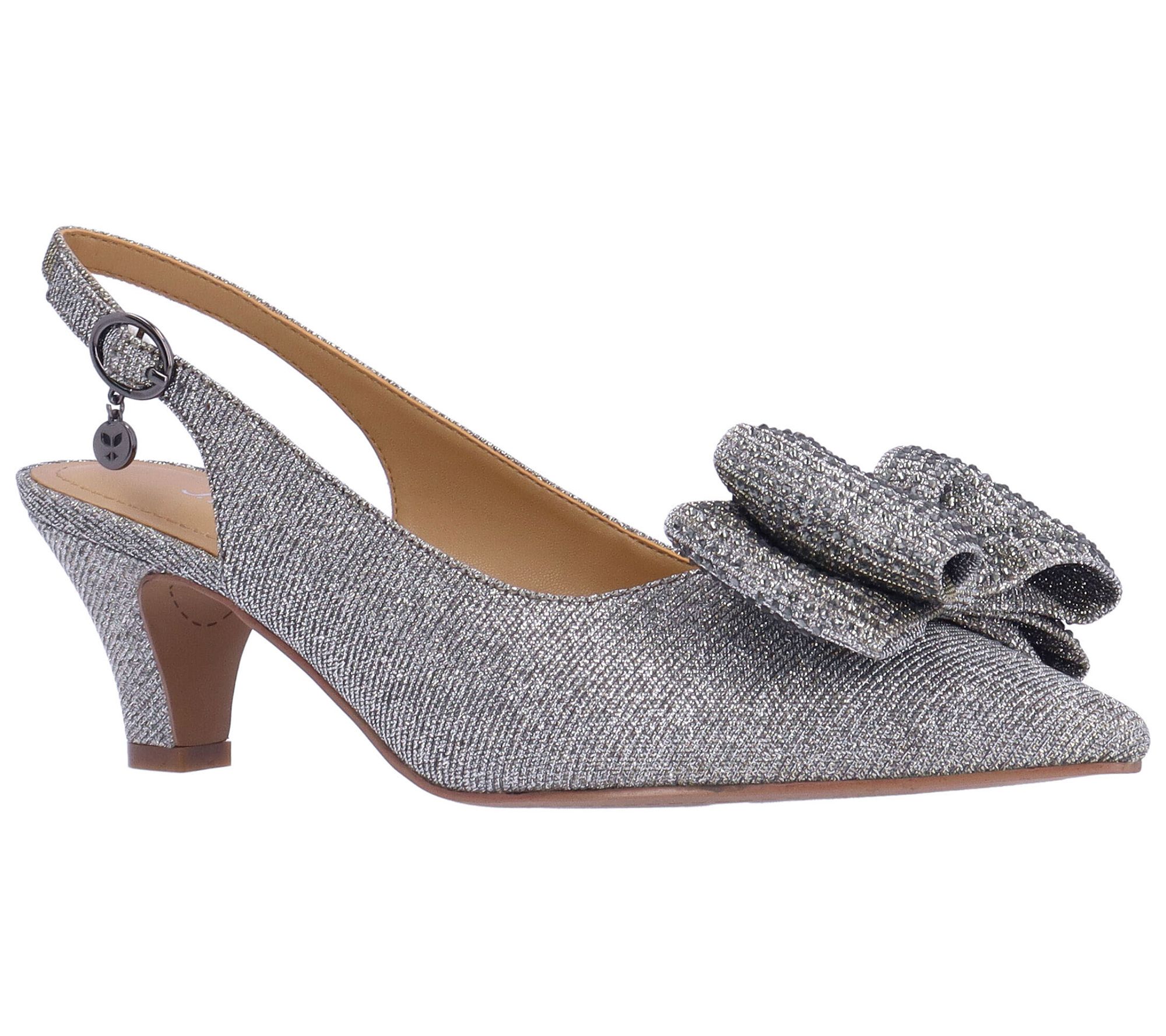 J renee silver on sale pumps