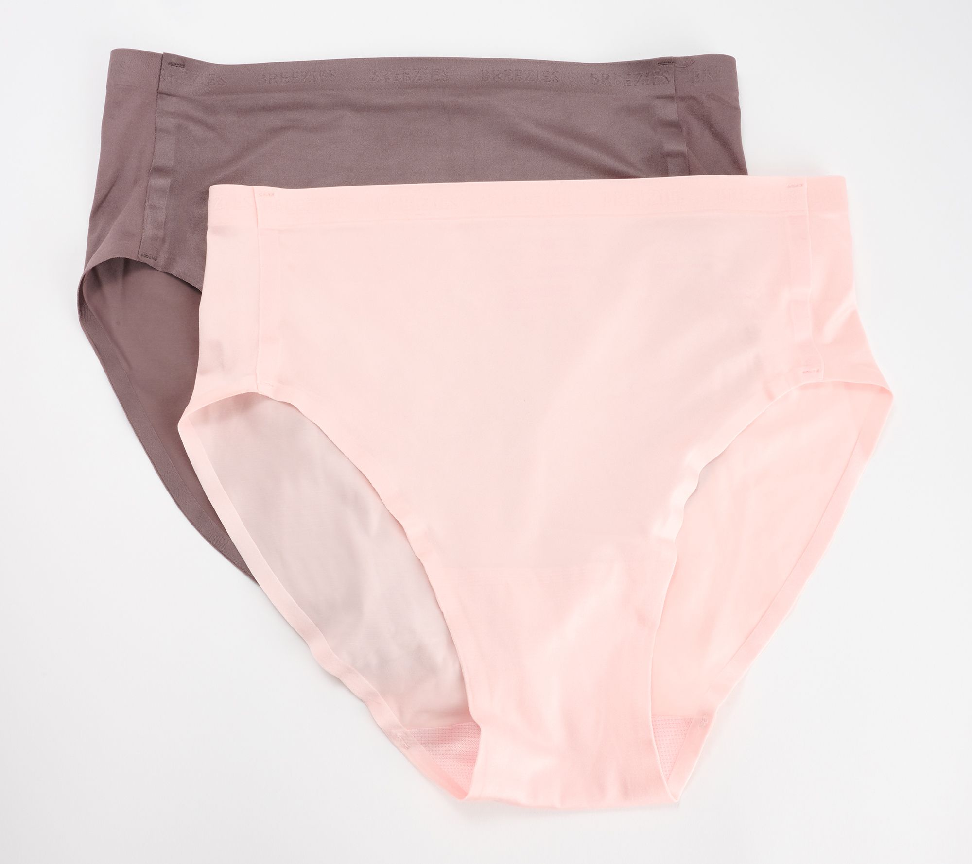 Breezies Invisible Comfort Hi-Cut Panty Set of 2