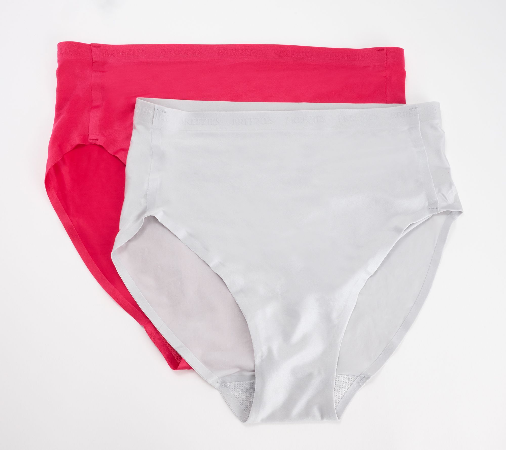 Breezies Invisible Comfort Hi-Cut Panty Set of 2