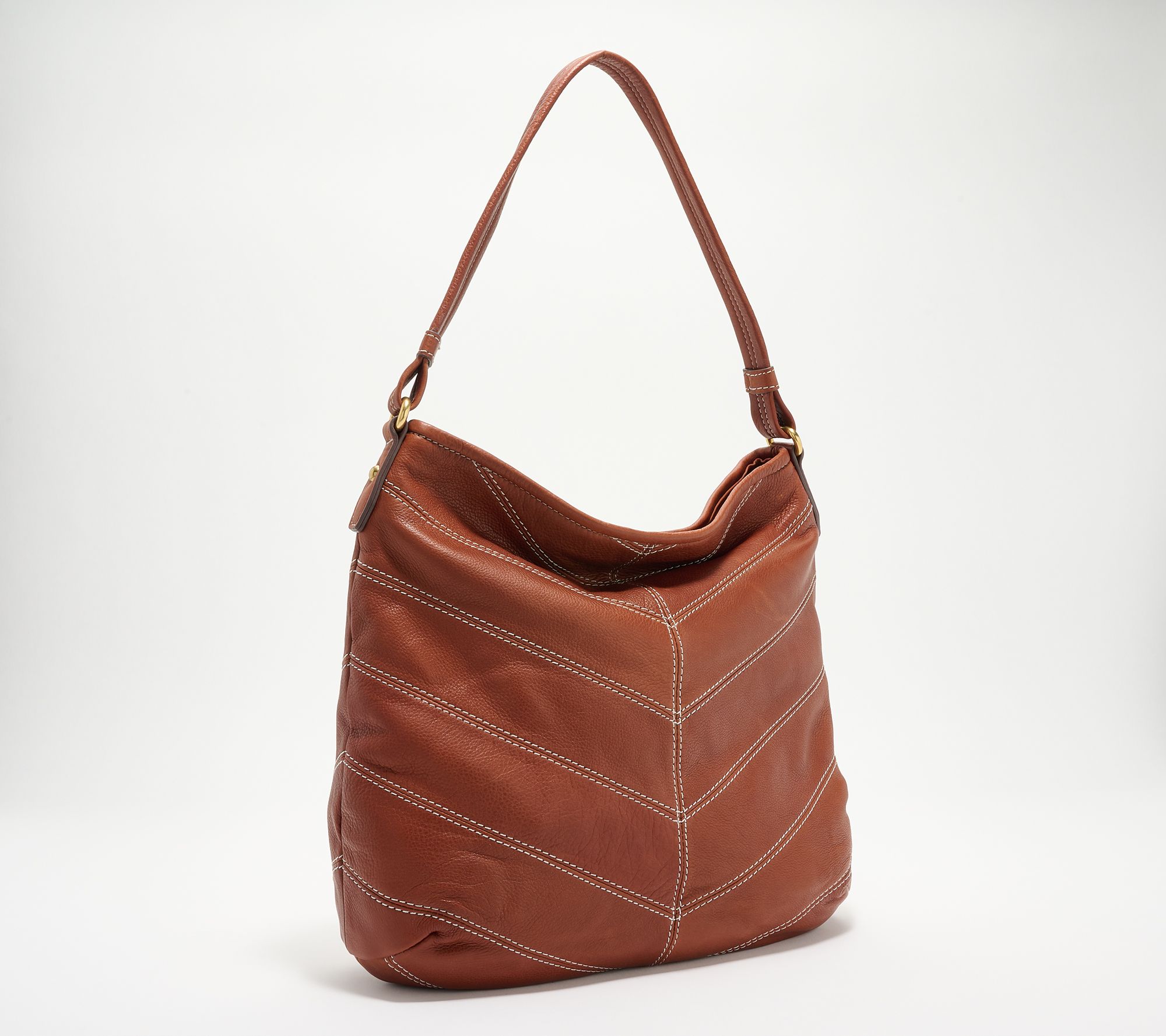 American Leather Co. Leather Raleigh Patchwork Hobo