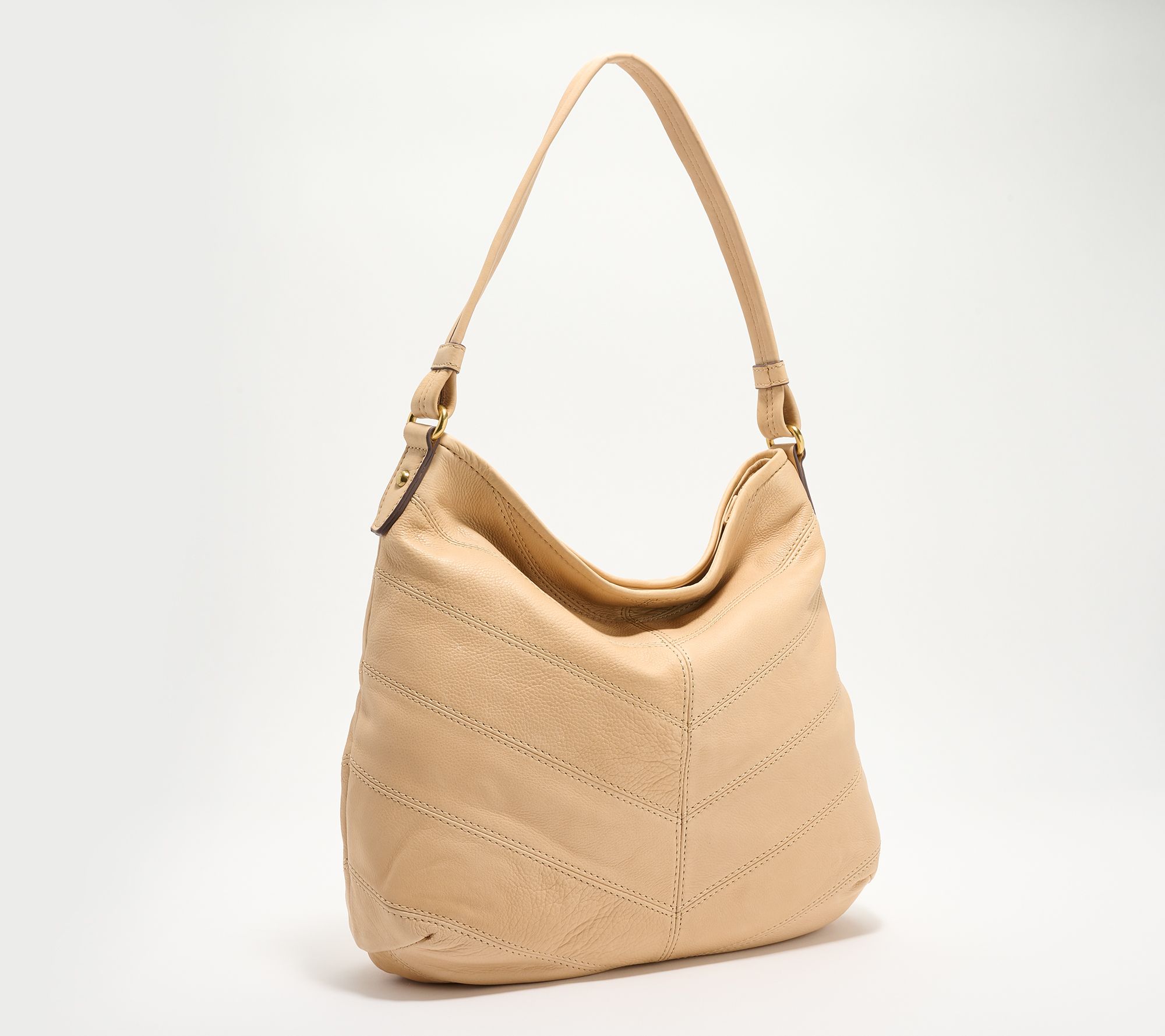 American Leather Co. Leather Raleigh Patchwork Hobo