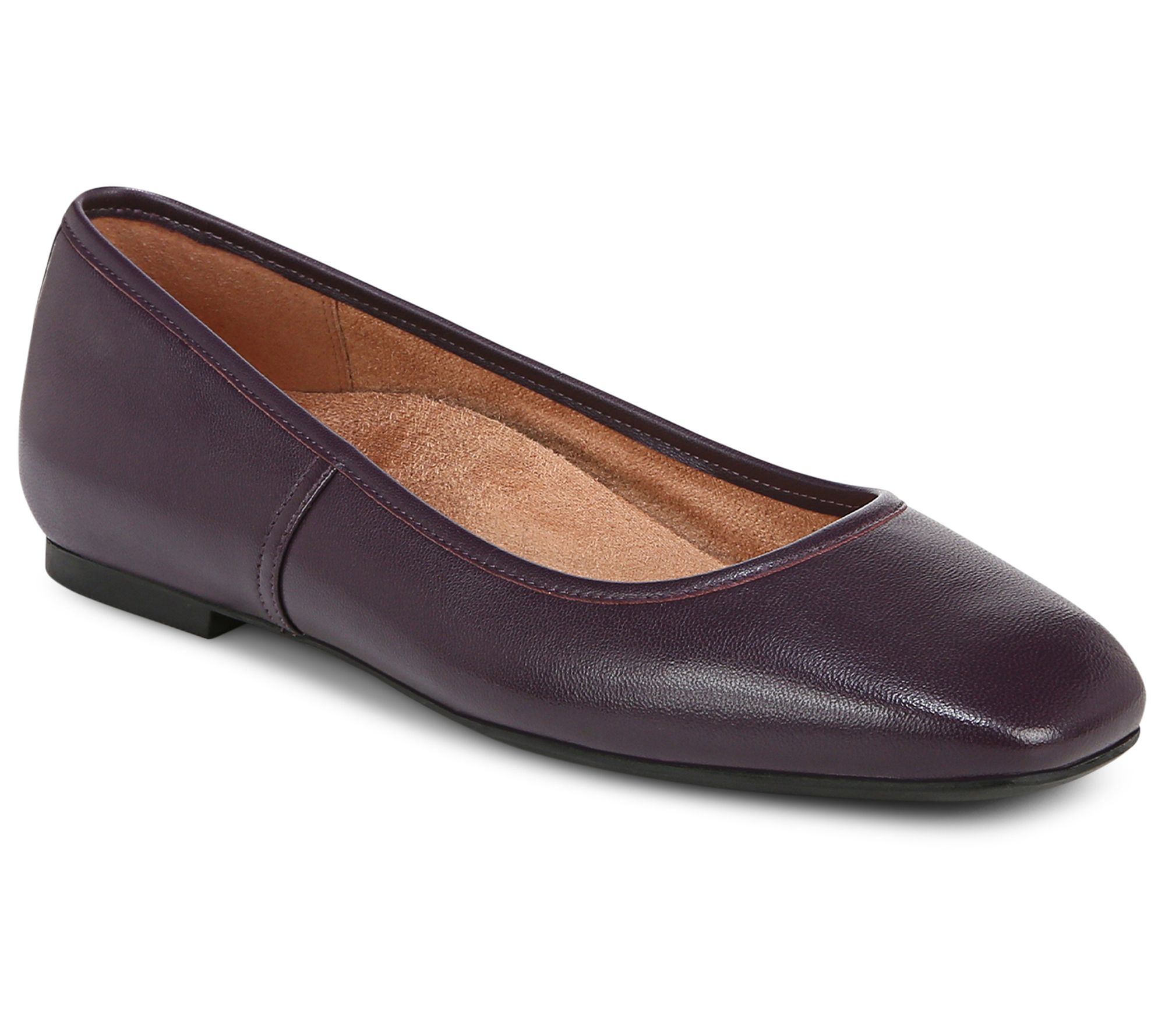 Vionic Leather or Suede Ballet Flats - Orinda