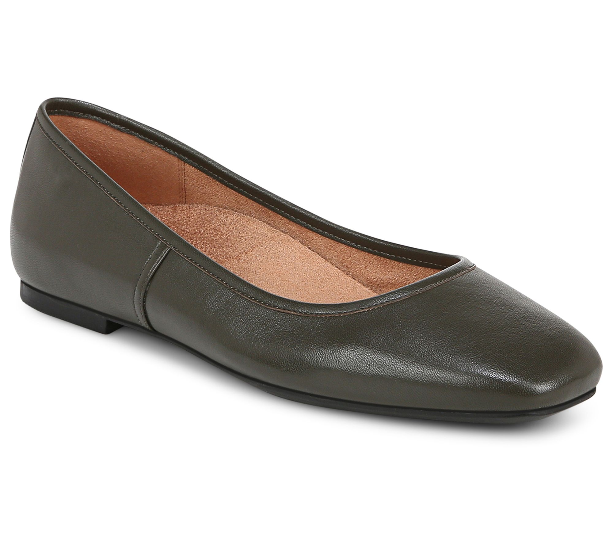 Vionic Leather or Suede Ballet Flats - Orinda