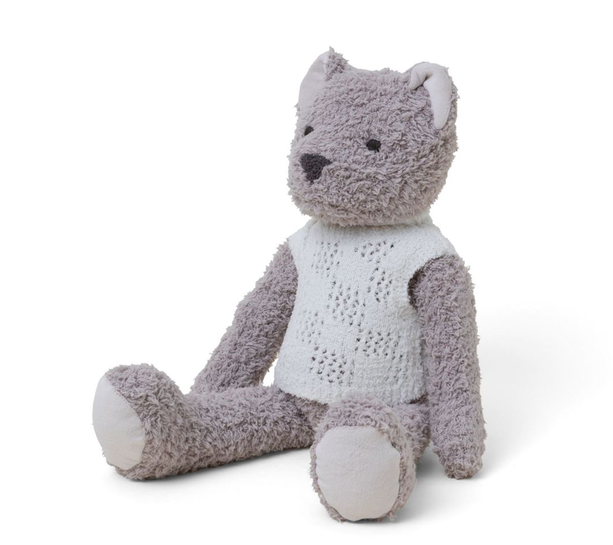 Barefoot Dreams CozyChic Bear Buddie Stuffed Animal - QVC.com