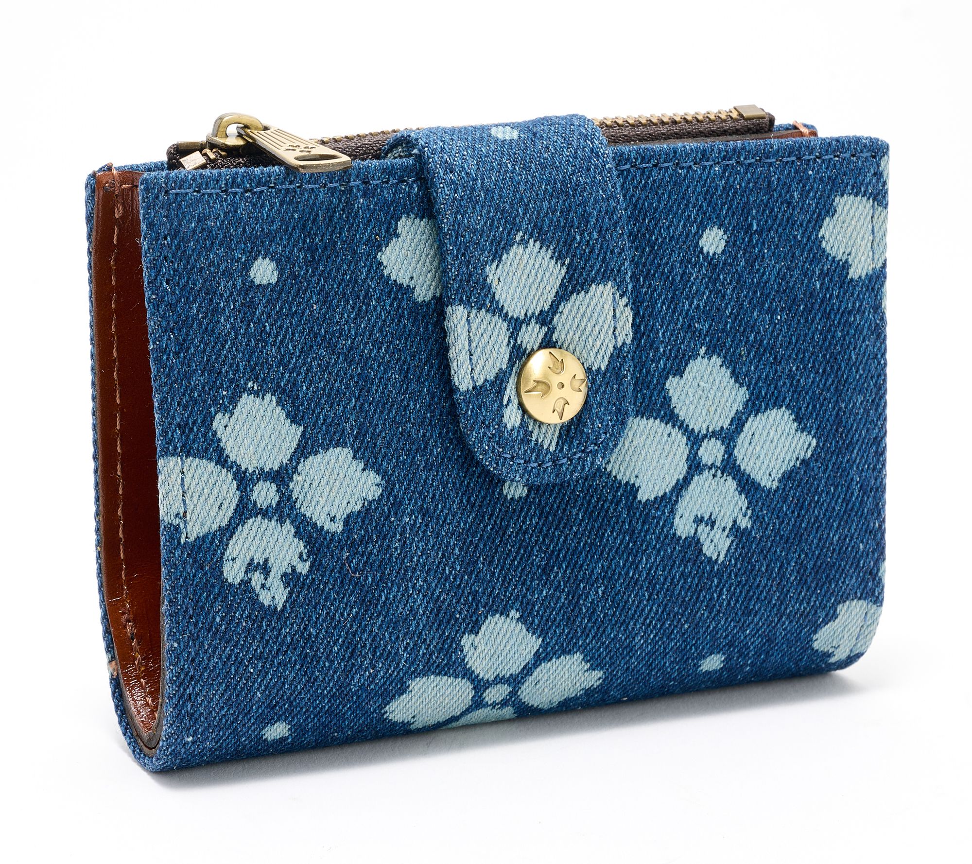 "As Is" Patricia Nash Leather Chiara Snap Wallet