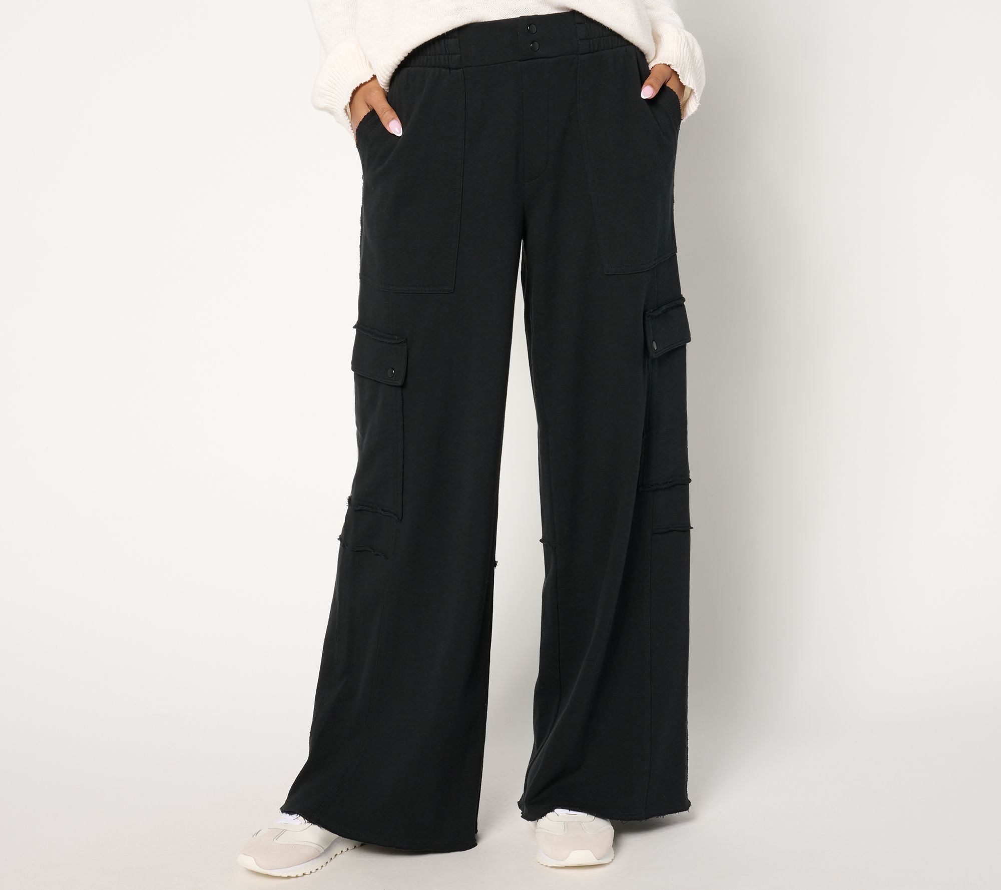 Peace Love World Regular Alina French Terry Cargo Pant