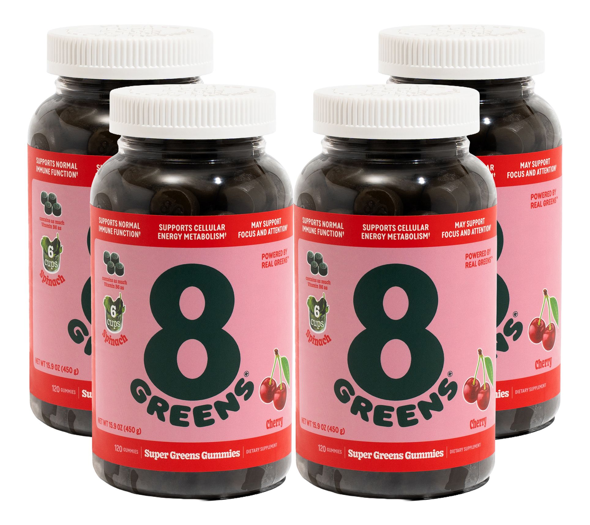 8Greens Gummies Made From Real Greens 120 Day Supply