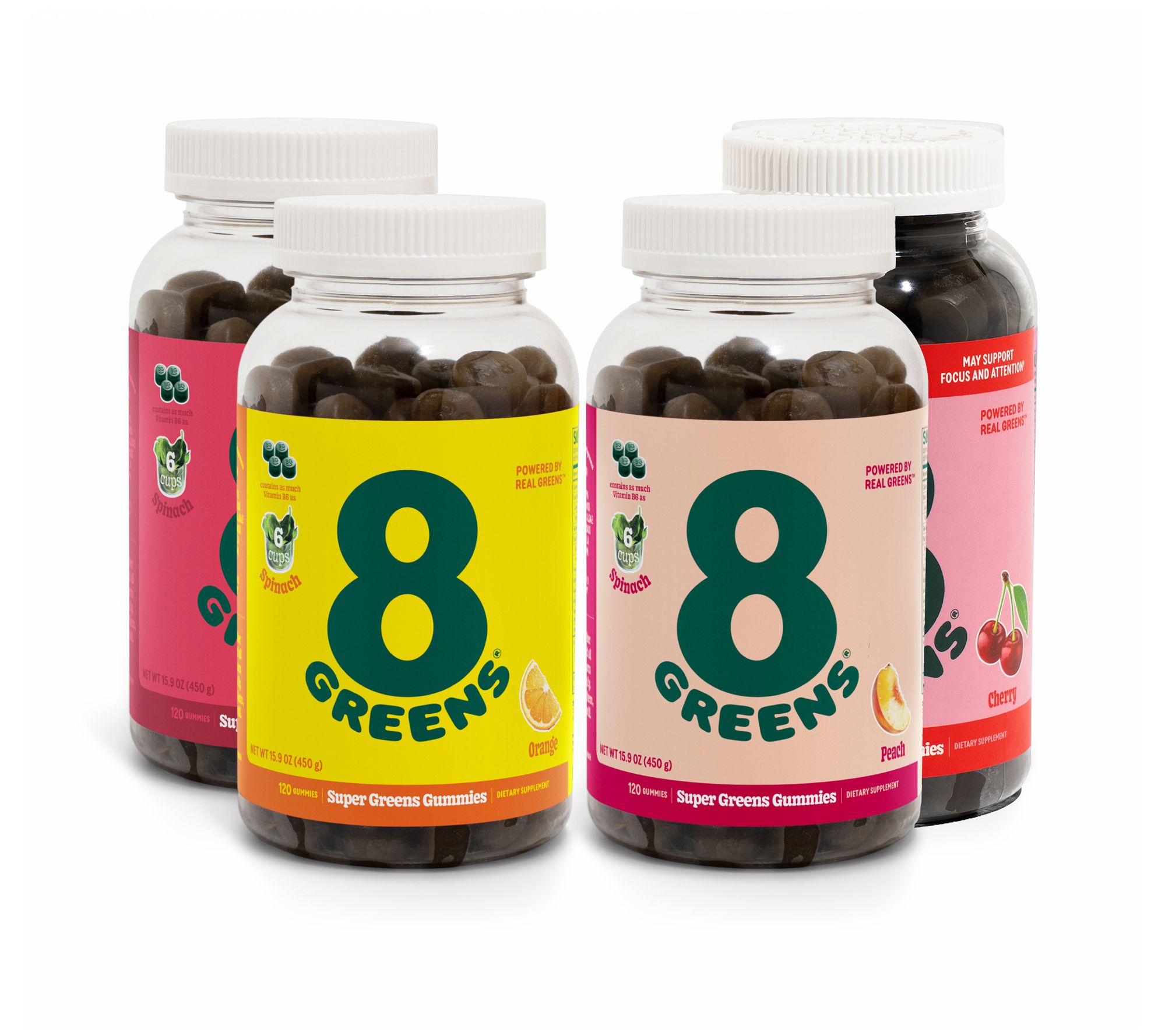 8Greens Gummies Made From Real Greens 120 Day Supply