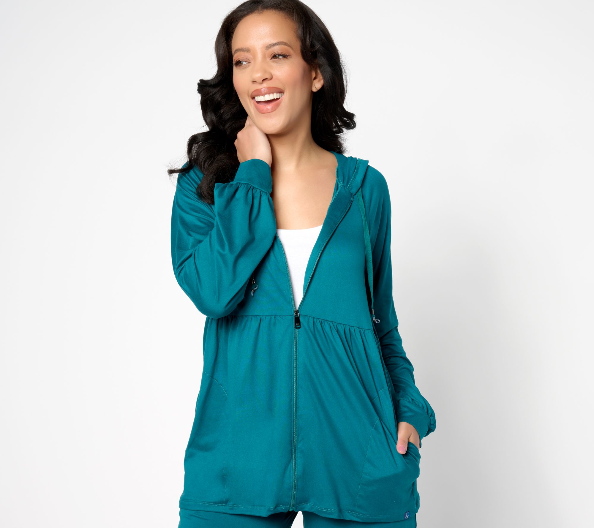 Lug Lounge Brushed Jersey Zip Up - Shimmy