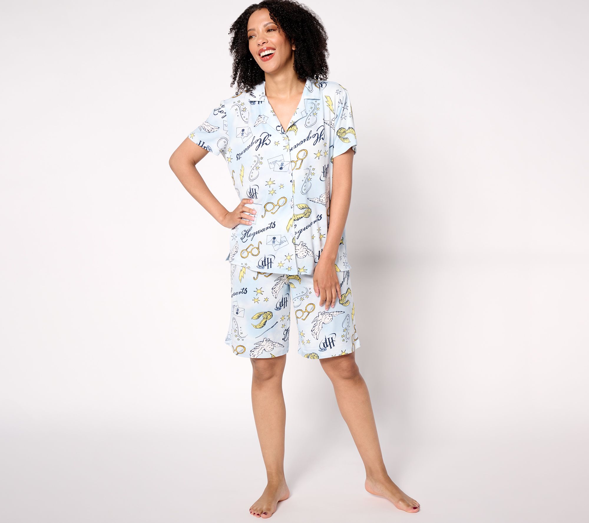 "As Is" Disney and Friends Notch Collar Pajama Set