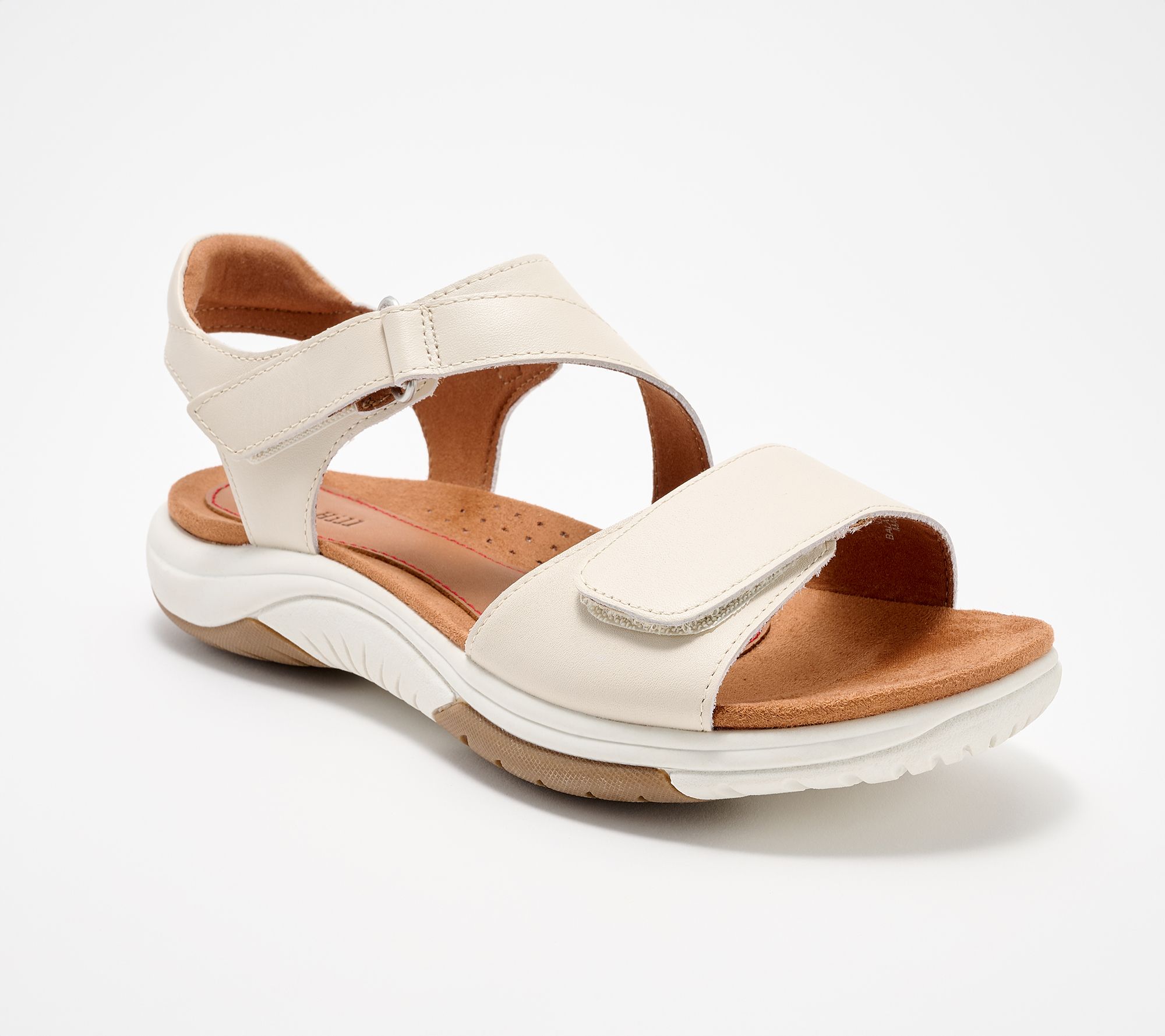 Cobb Hill Leather Adjustable Slide Sandals - Fiah