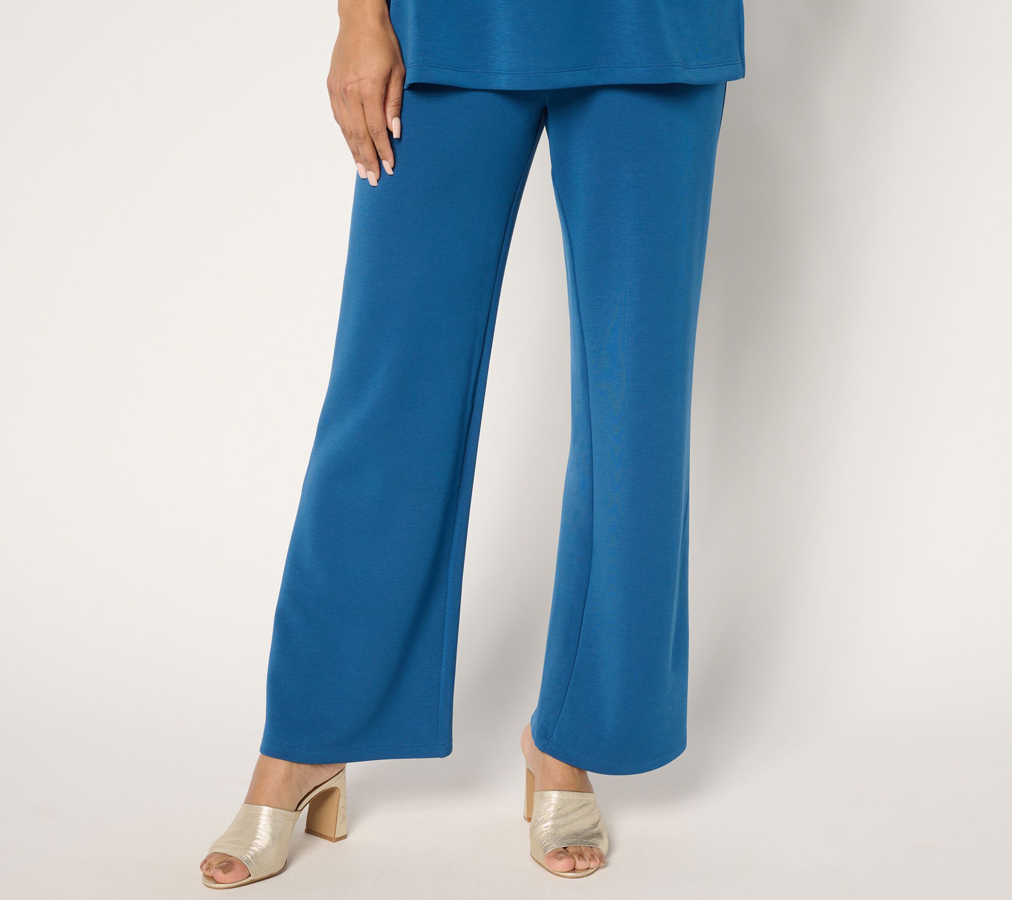 BEAUTIFUL by Lawrence Zarian Regular Pull-On Hollywood Waist Full Leg Pant