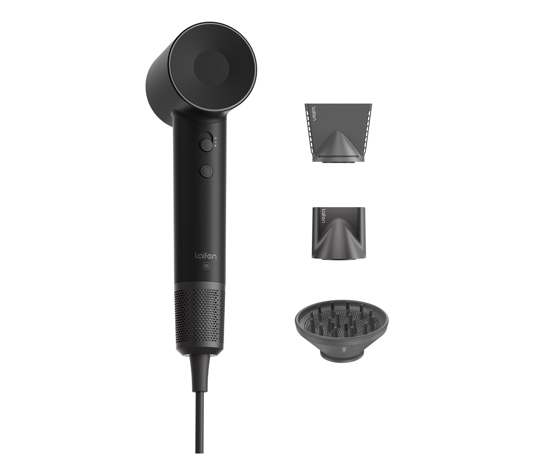 Laifen SWIFT SE Hair Dryer with 3 Nozzles