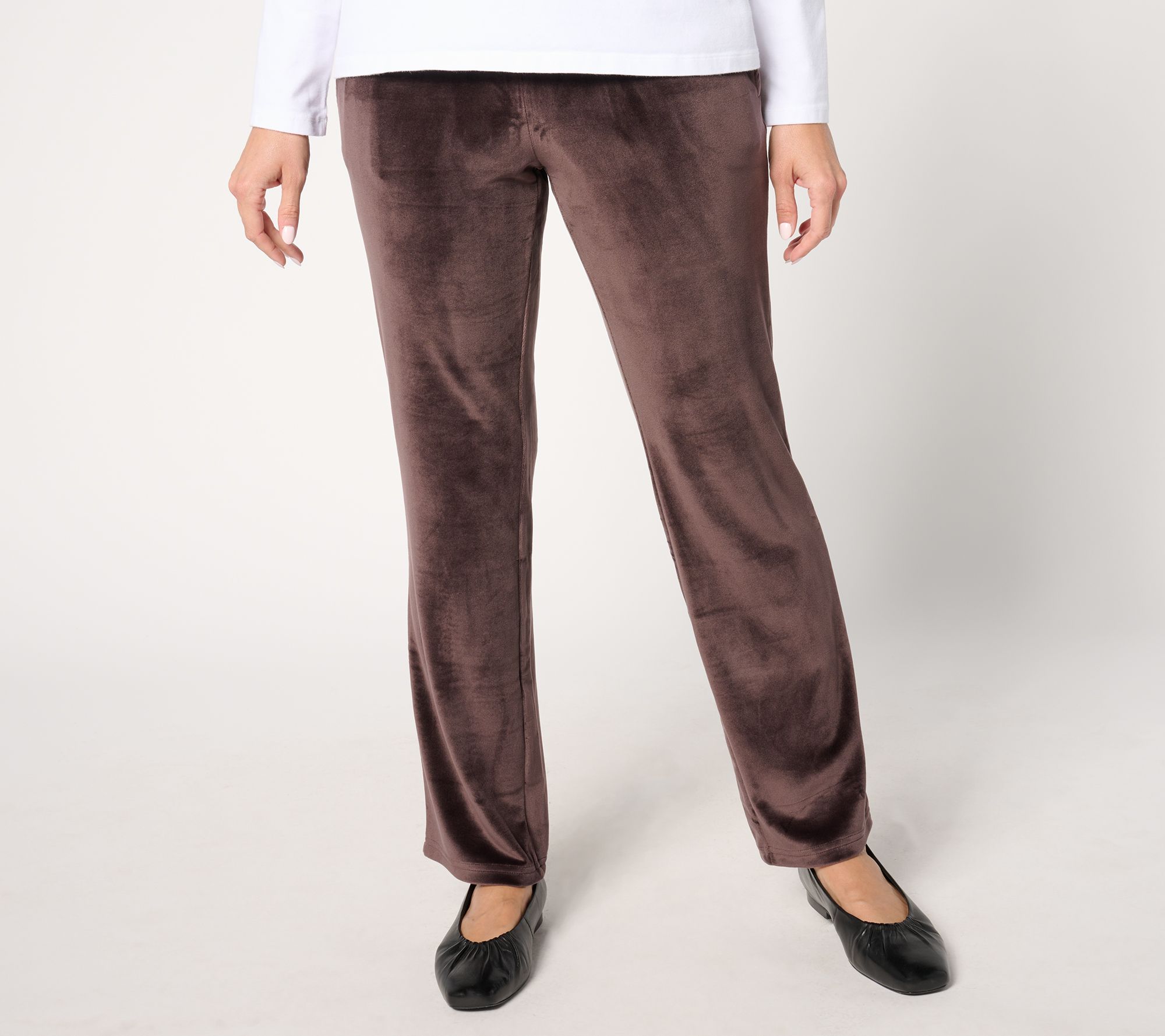 "As Is" Belle by Kim Gravel Reg Belleour Straight Leg Pull On Pant