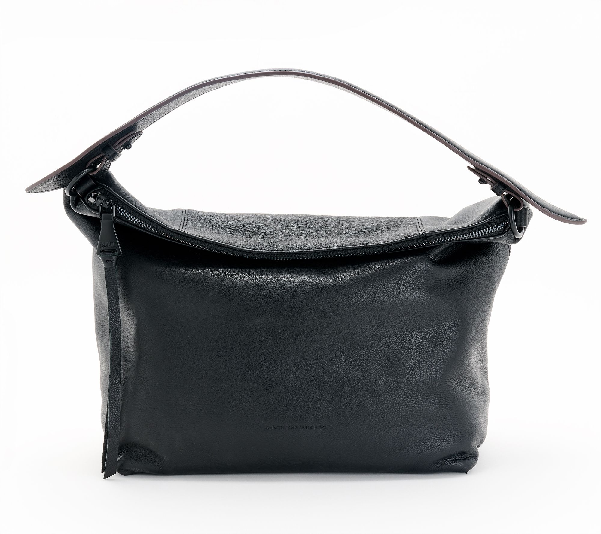  Aimee Kestenberg Leather Ava Zip Top Hobo Bag