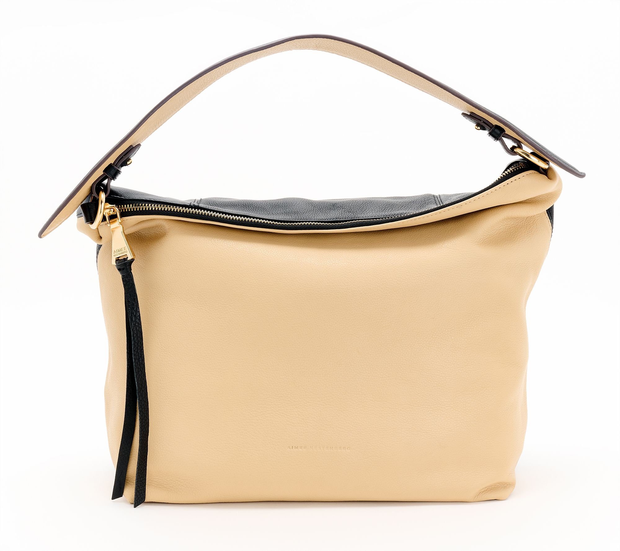 Aimee Kestenberg Leather Ava Zip Top Hobo Bag