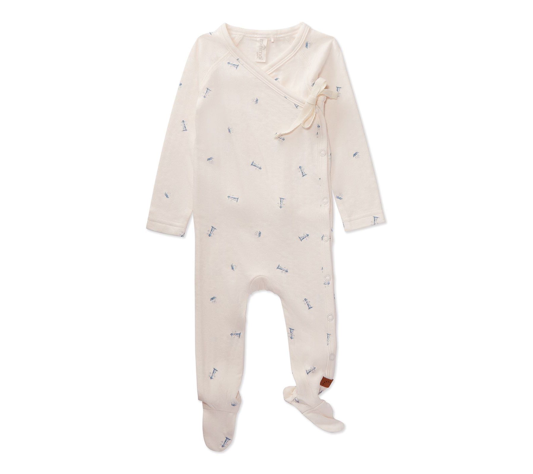  MiniMoi Baby & Toddler Boys Lighthouse Pointelle Footie