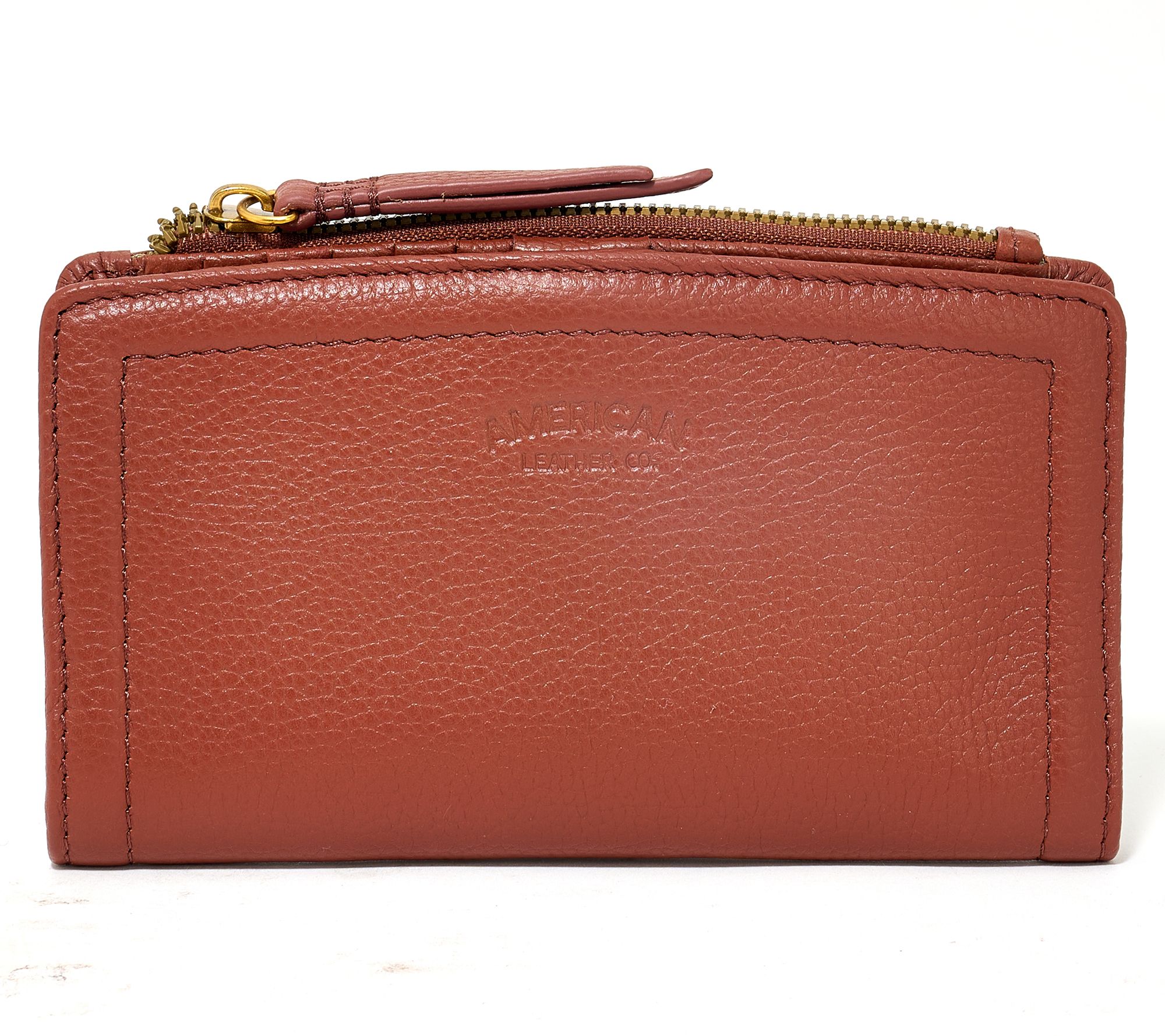 American Leather Co. Leather RFID Naples Bifold Wallet