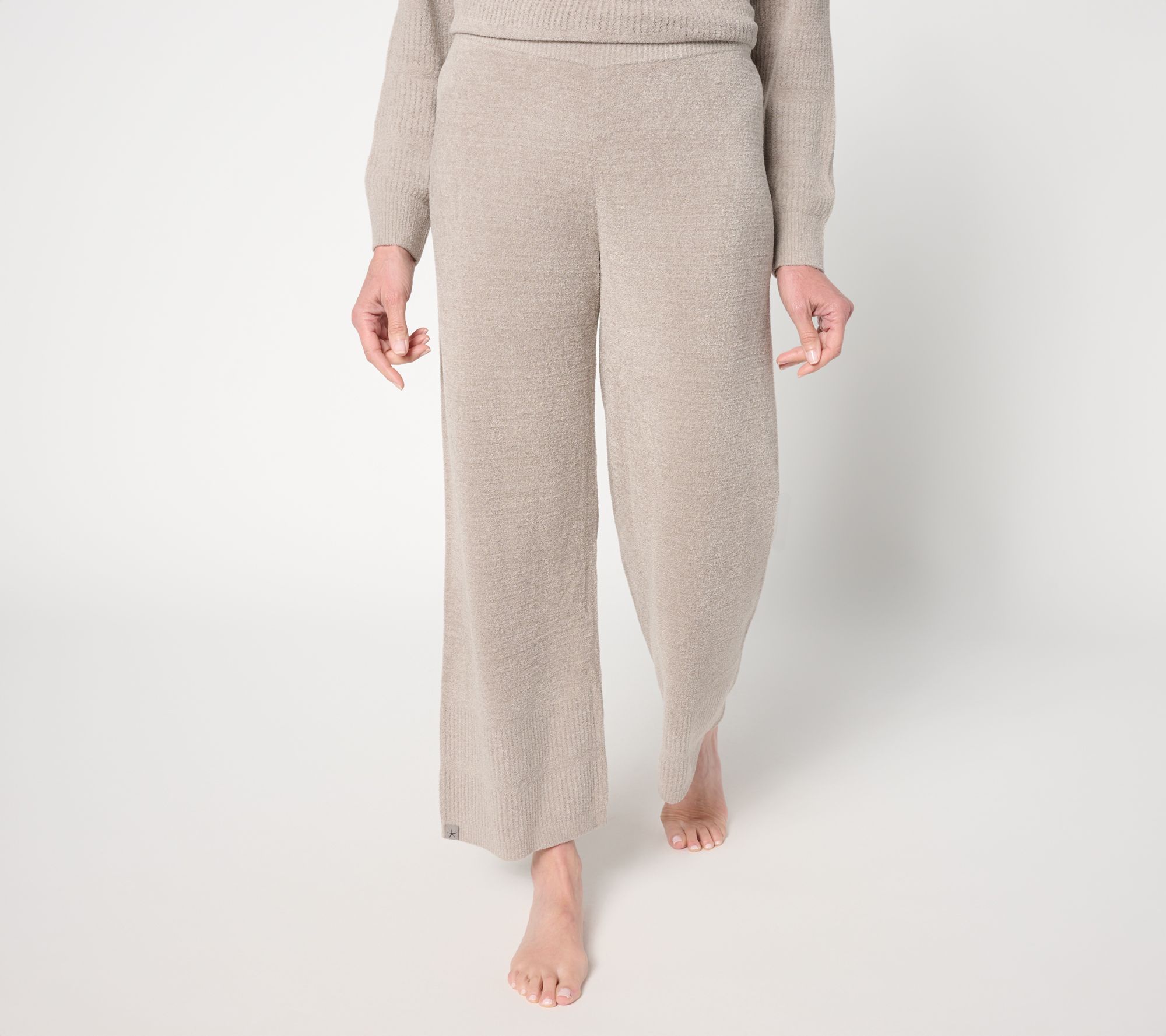 "As Is" Barefoot Dreams Reg. CozyChic Ultra Lite Cuff Crop Pant