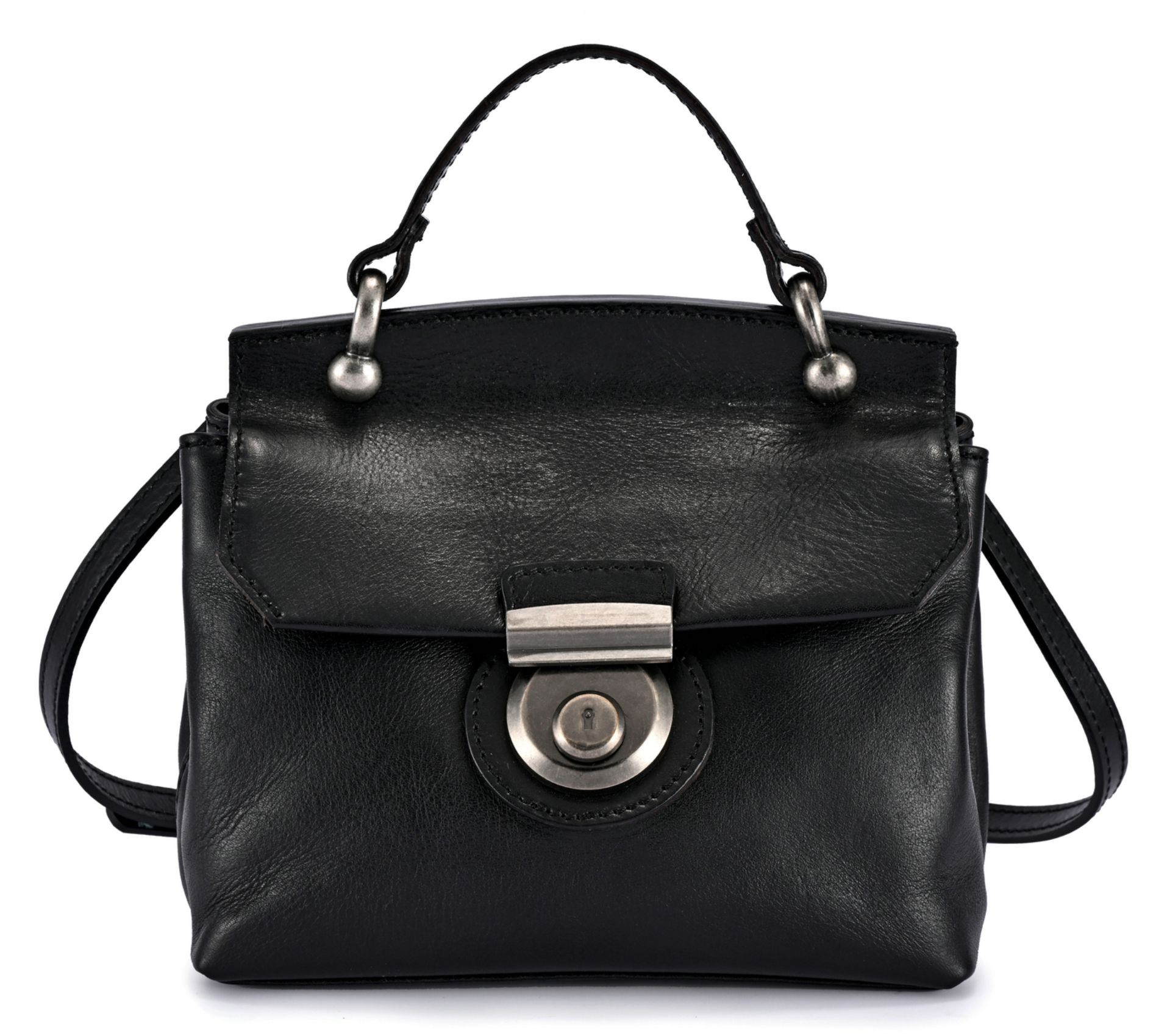 Old Trend Cypress Mini Leather Top Handle Crossbody