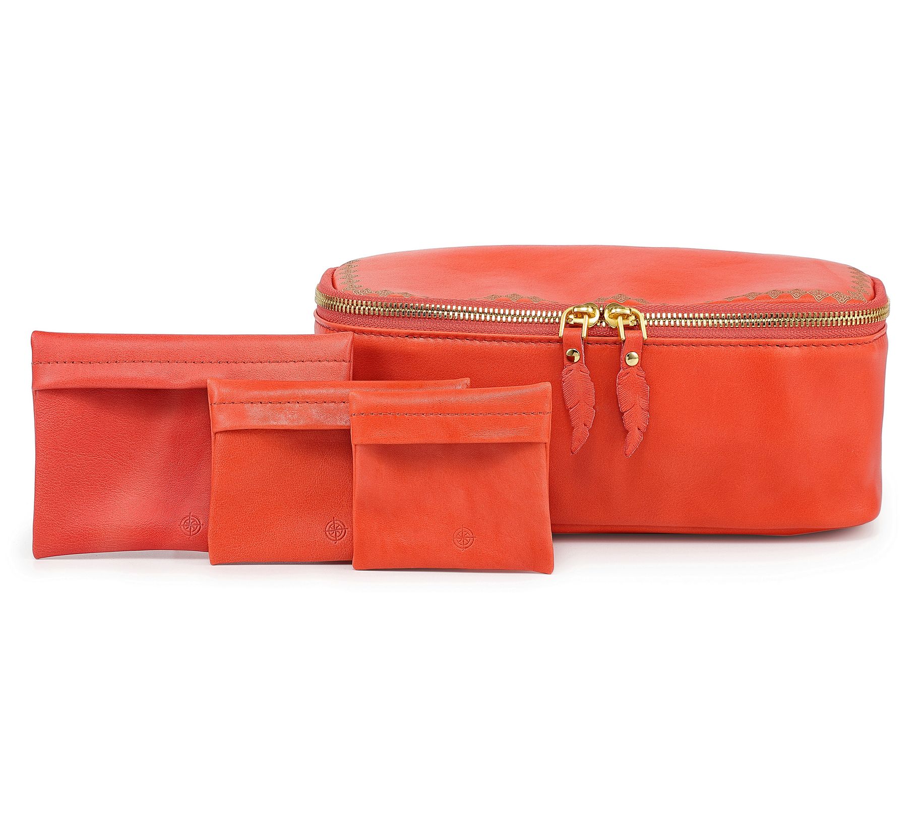 Old Trend Celosia Leather Rectangular Jewelry Case