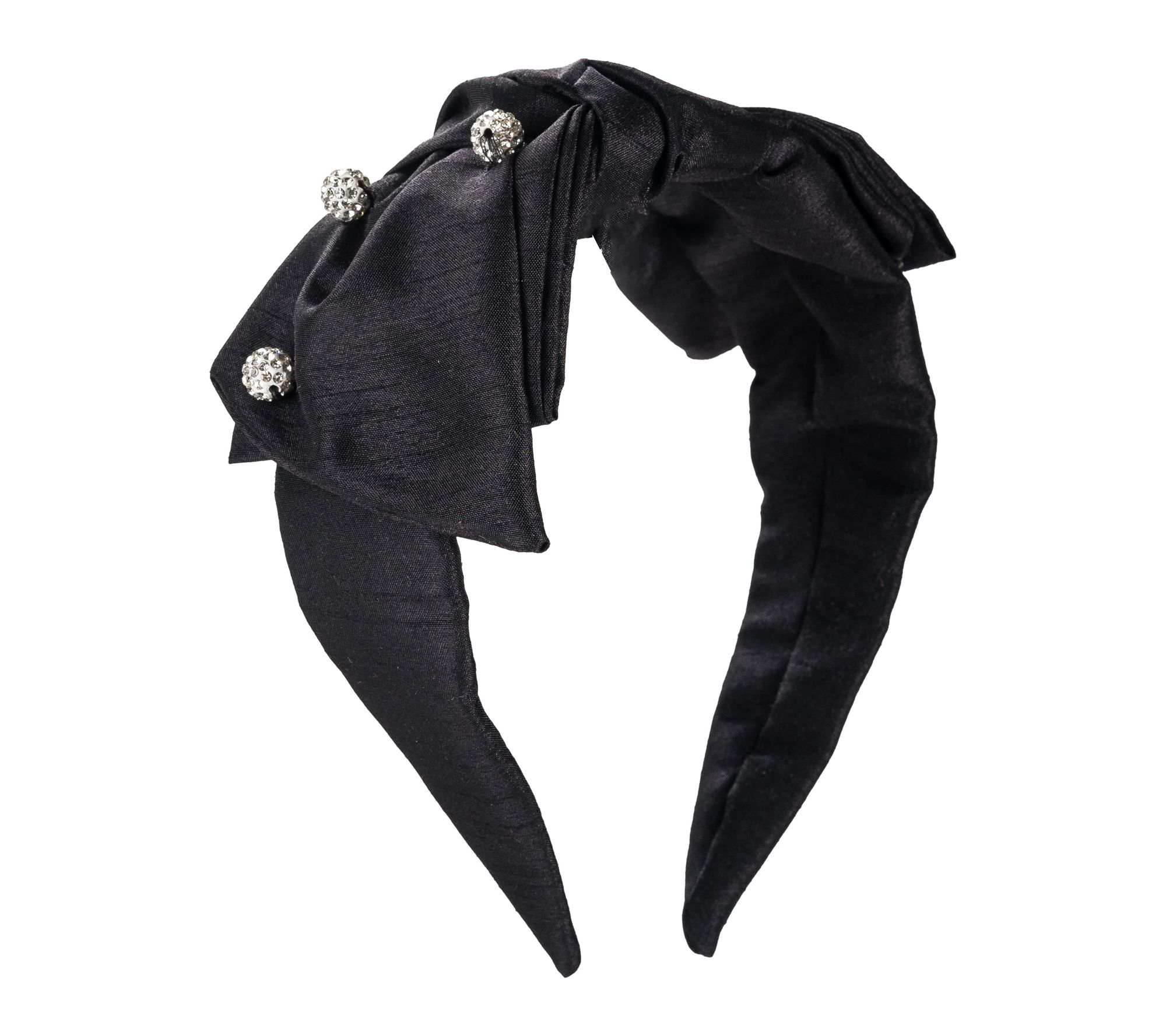 Violet and Brooks Brynn Pave Dot Bow Headband