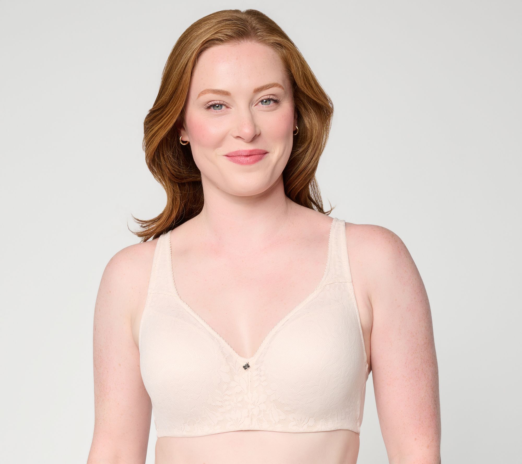 Breezies Whisper Lace Underwire Contour Bra