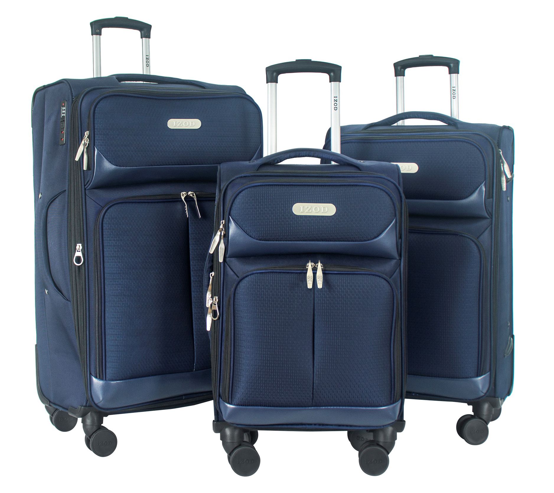 IZOD Ocean Soft Shell Lightweight Expandable 3Piece Set